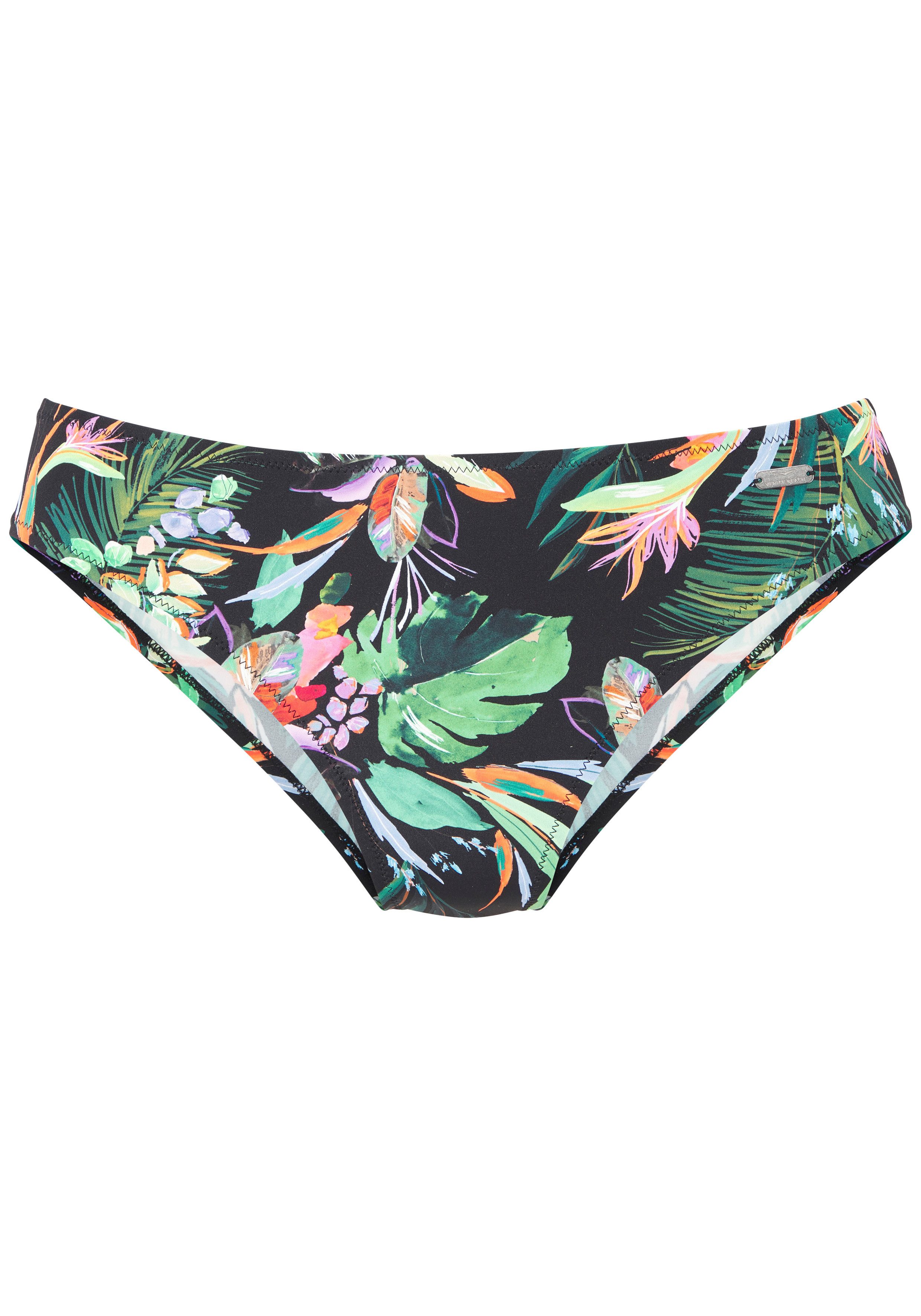 Venice Beach Bikini-Hose Sandrine mit buntem Blumenprint – Bild 2 von 4