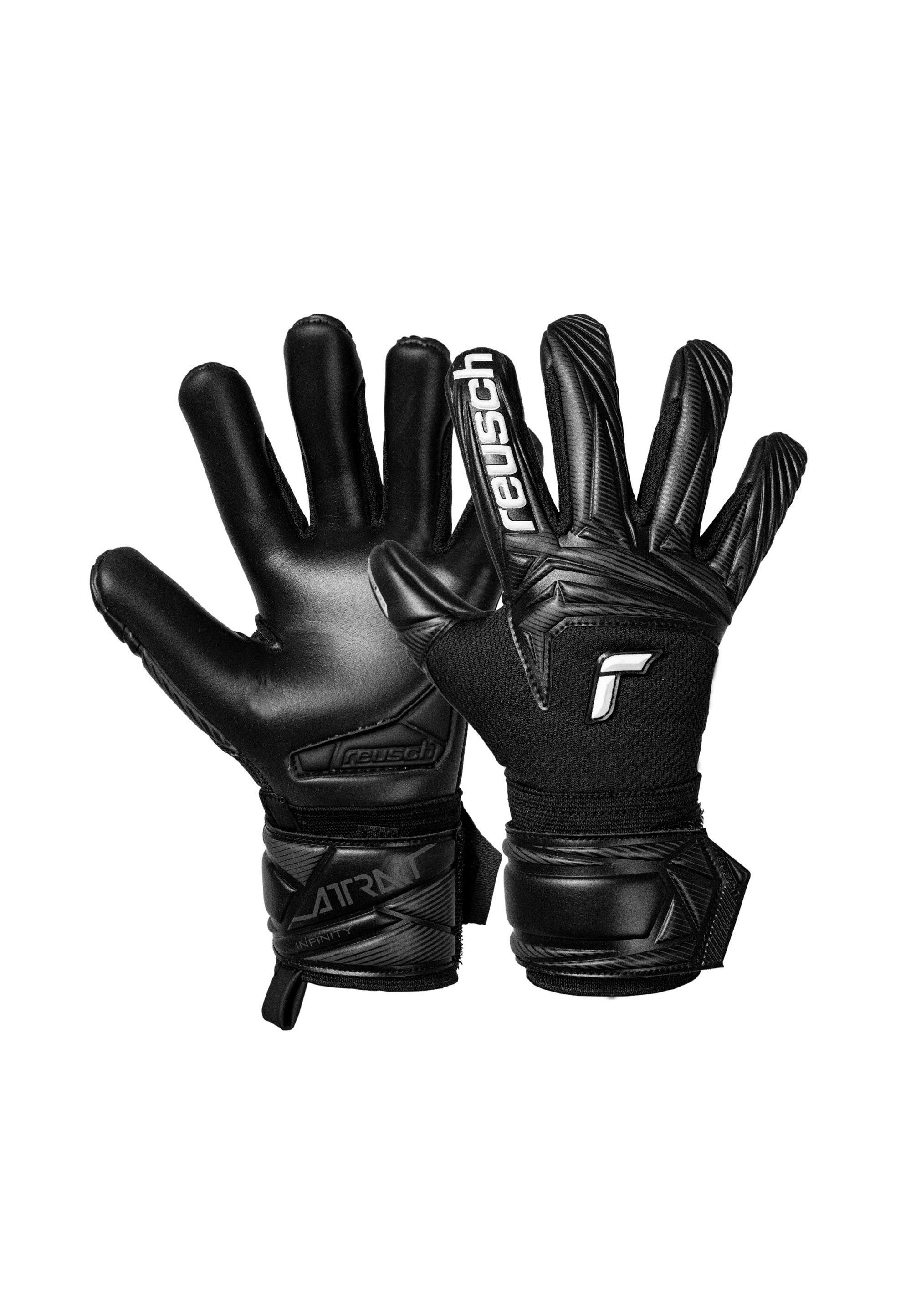 Reusch Torwarthandschuhe Attrakt Infinity Evolution NC Junior mit atmungsaktiven Mesh-Einsätzen