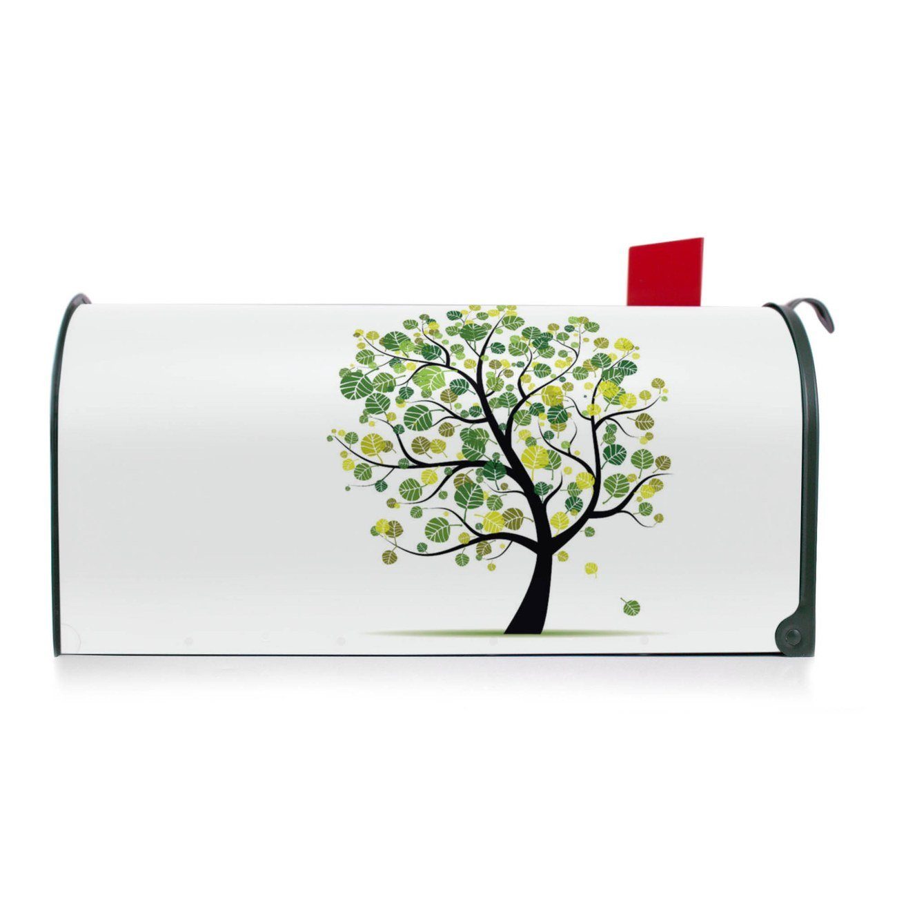 banjado Amerikanischer Briefkasten Mailbox Laubzauberbaum x 51 Mississippi USA), grün 17 22 cm Briefkasten, x original (Amerikanischer aus
