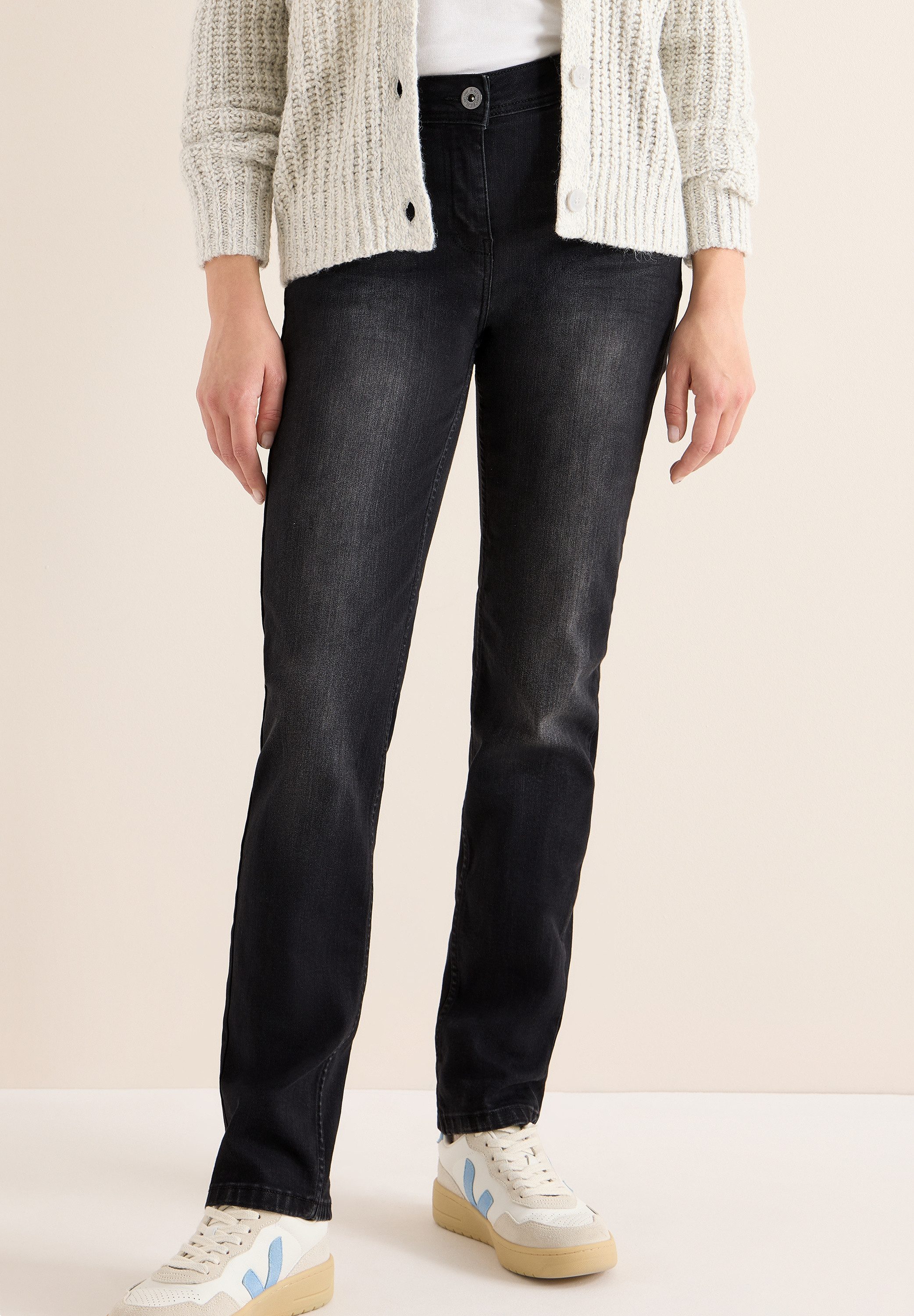 CECIL Straight-Jeans Style Toronto mit Stretch