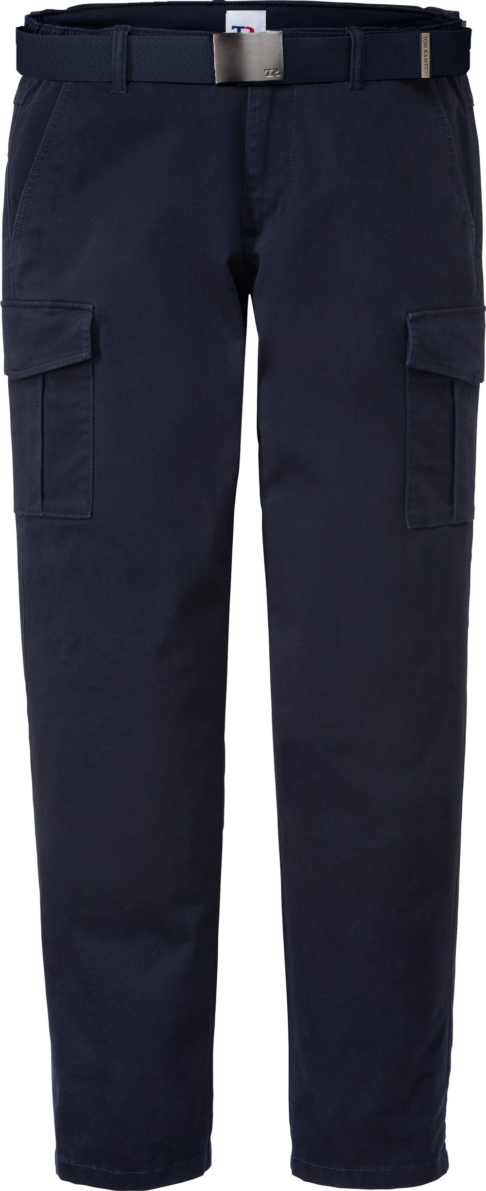Tom Ramsey Cargohose inklusive hochwertigem Metallkoppelgürtel