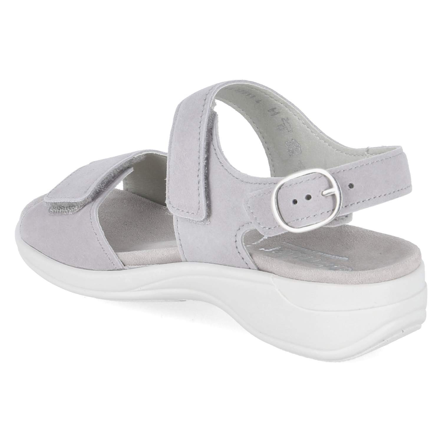 Semler Semler H1285042/015 SP Damen Rauleder grey Sandalette