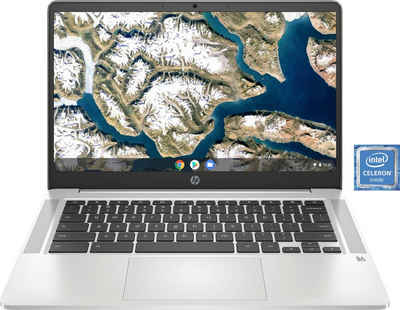 HP 14a-na0216ng Chromebook (35,6 cm/14 Zoll, Intel Celeron N4000, UHD Graphics 600)