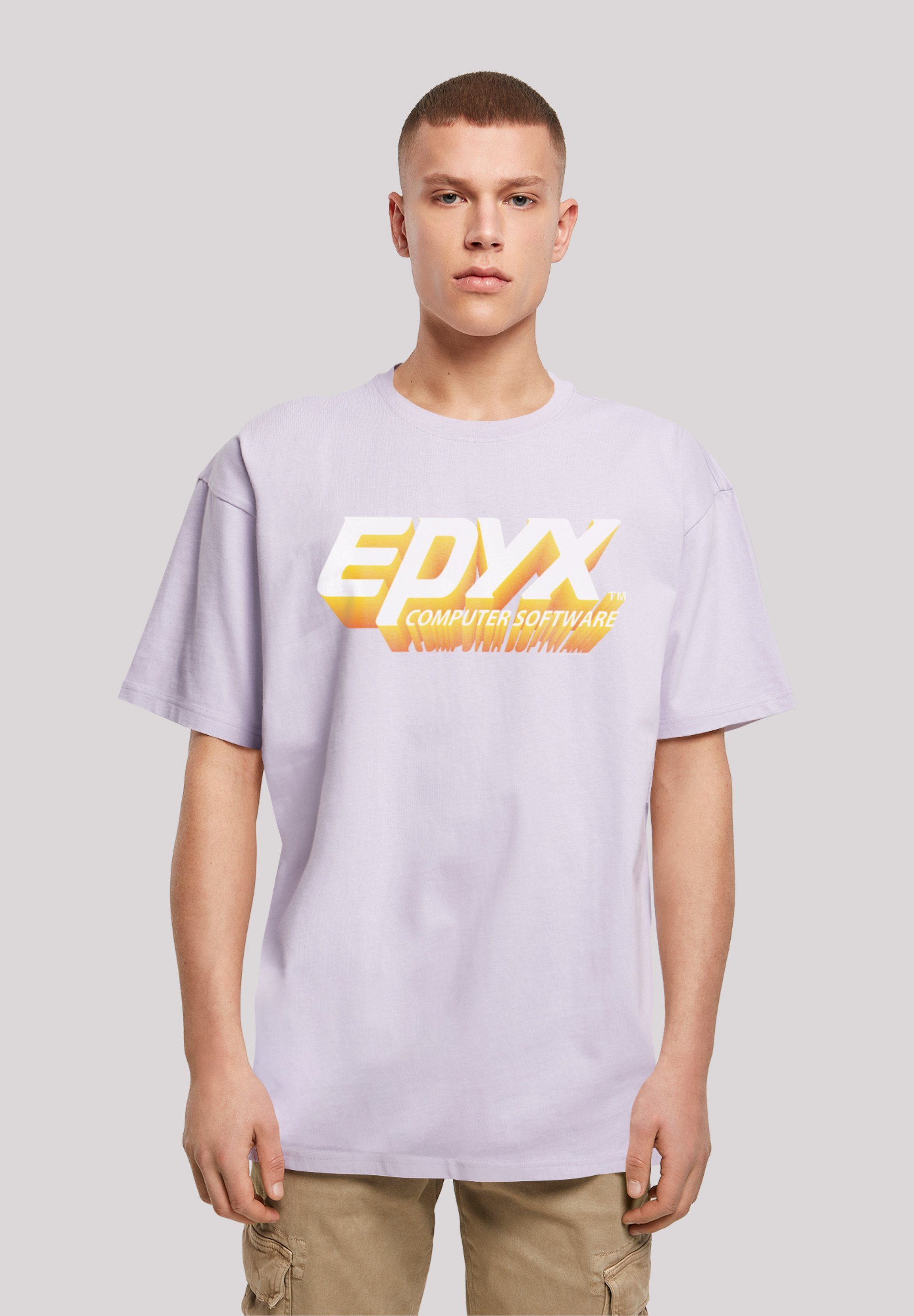 F4NT4STIC T-Shirt EPYX Logo 3D Print lilac