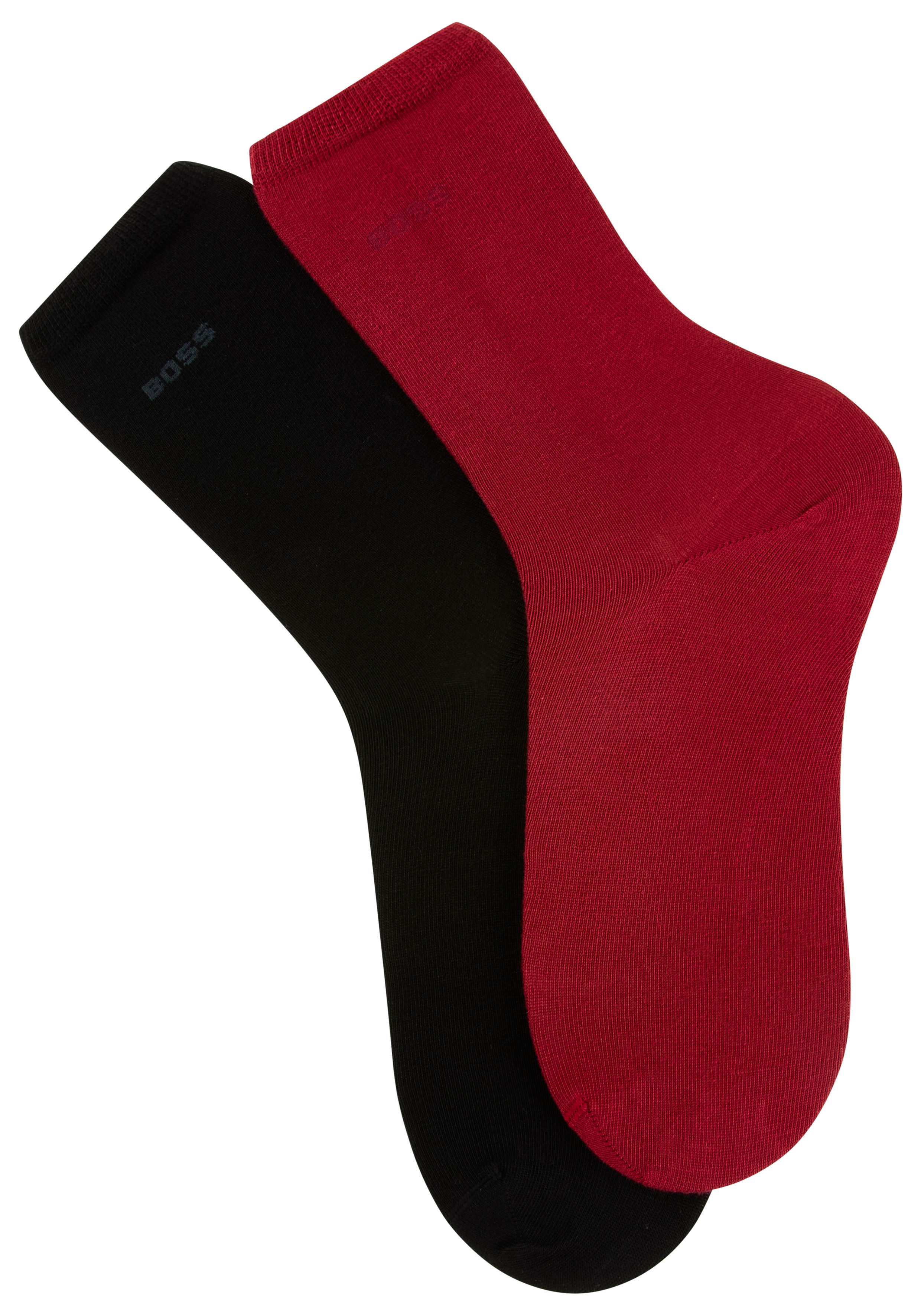 BOSS Businesssocken 2P RS Uni Logo CC W (Packung, 2-Paar, 2er Pack) mit BOS günstig online kaufen