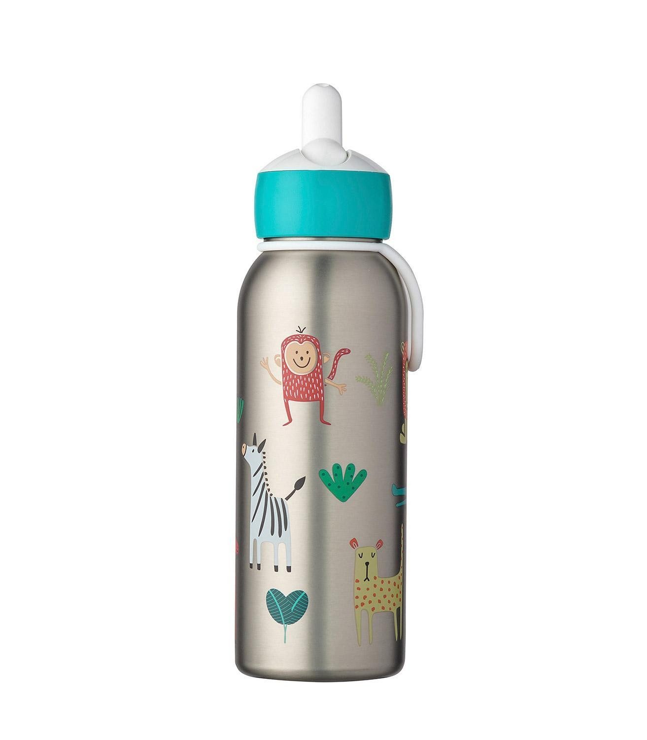 Mepal Thermoflasche CAMPUS, Grau, Ø 6,5 cm, Edelstahl, 350 ml