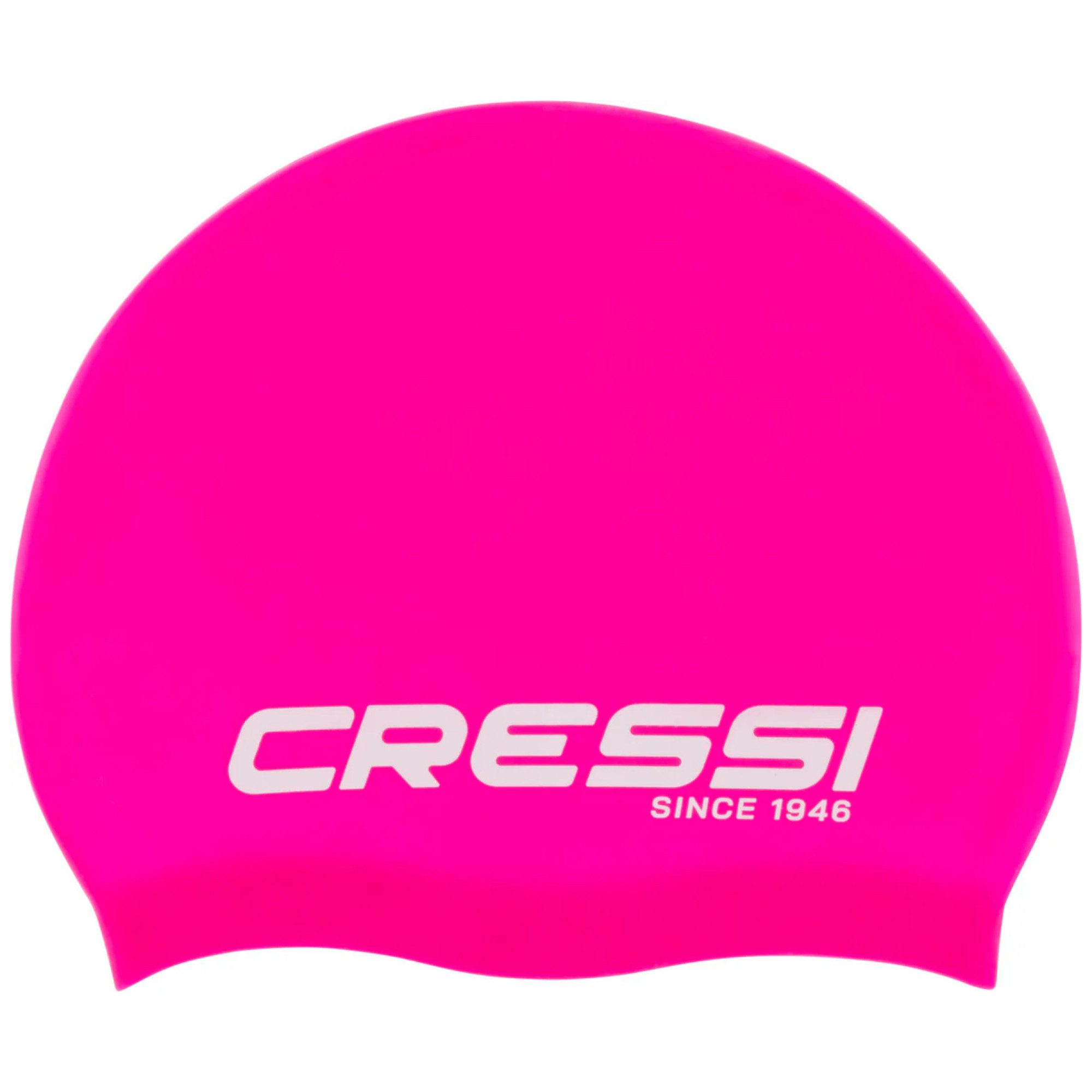 Cressi Badekappe Eddie Schwimmkappe - Pink/White