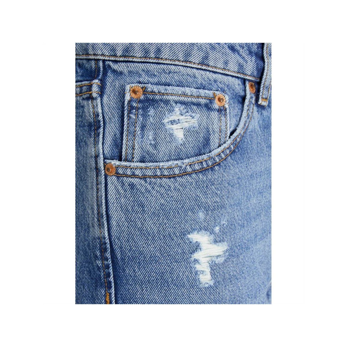 mittel-blau & Jack (1-tlg) 5-Pocket-Jeans Jones