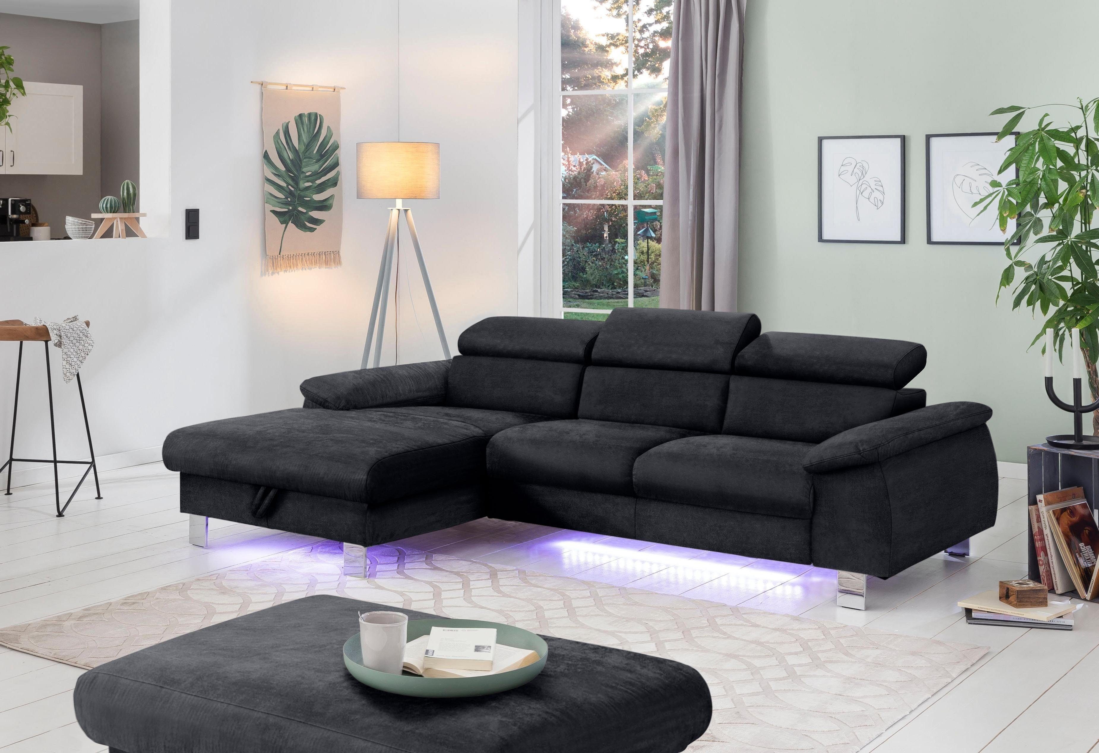 COTTA Polstergarnitur Komaris L-Form, (Set), Set günstig online kaufen