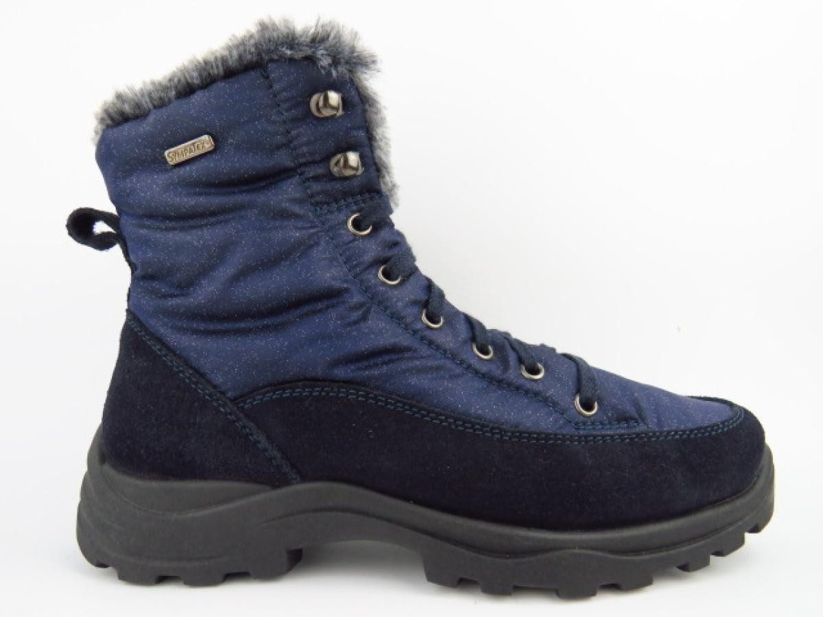 Rohde Velour/Glitter Tex ocean Winterstiefel