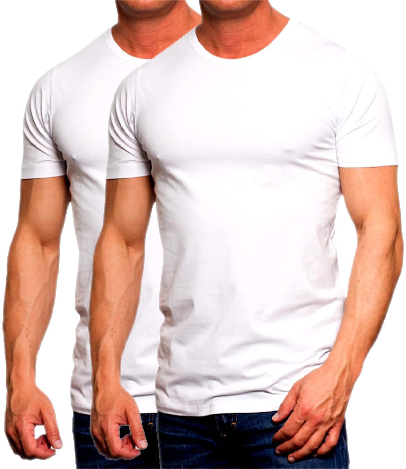 Jack & Jones T-Shirt (2er-Pack) in Unifarbe