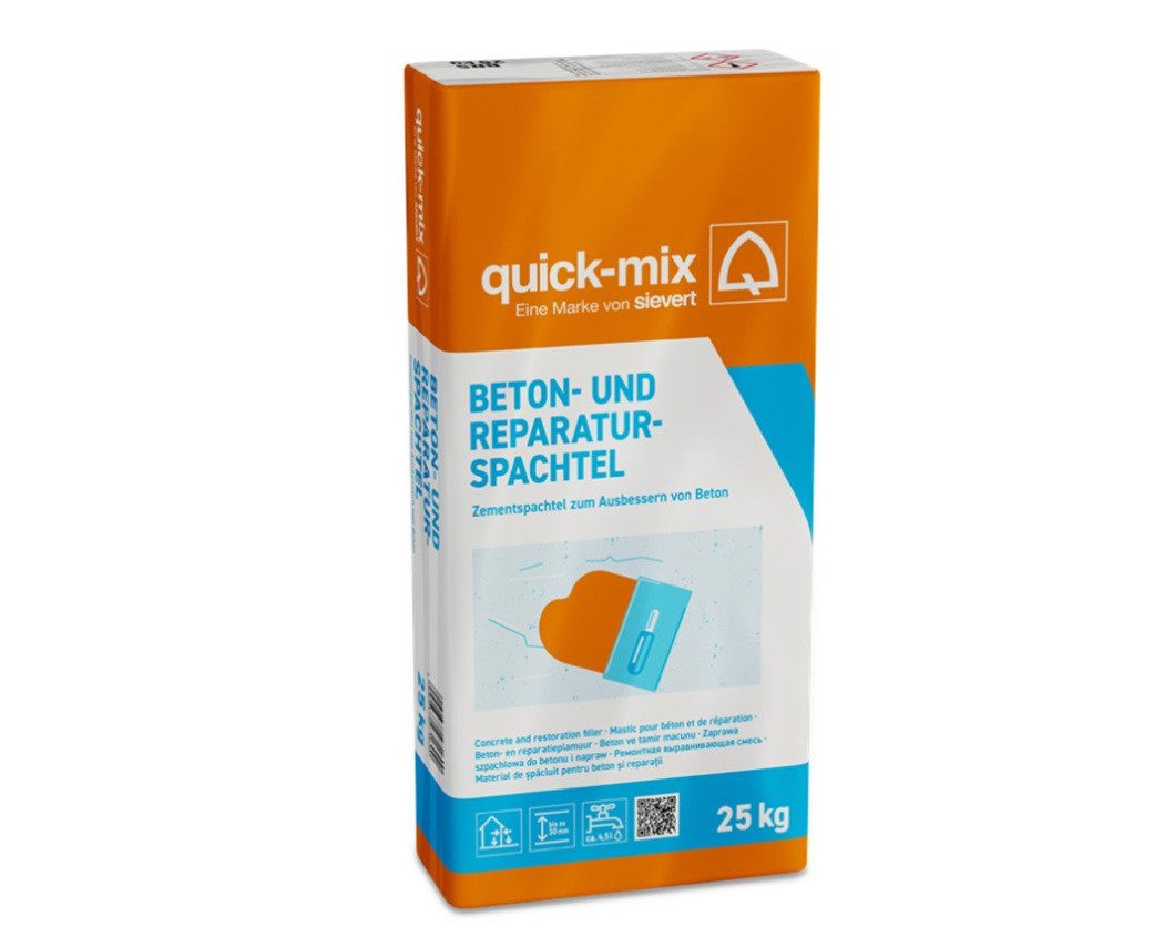 quick-mix Zement Quick-Mix Beton- und Reparaturspachtel 10 kg BRS10