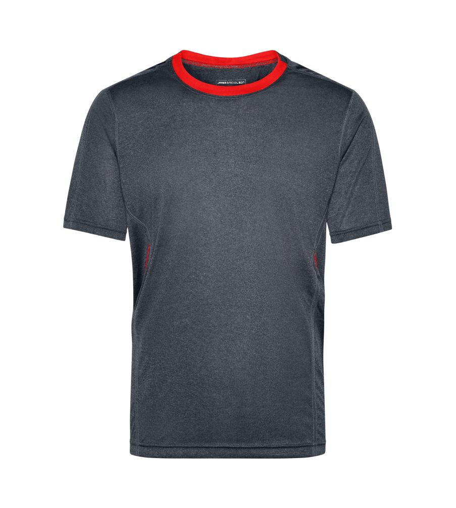 James & Nicholson Laufshirt Doppelpack Herren Kurzarm Laufshirt Running T-S günstig online kaufen