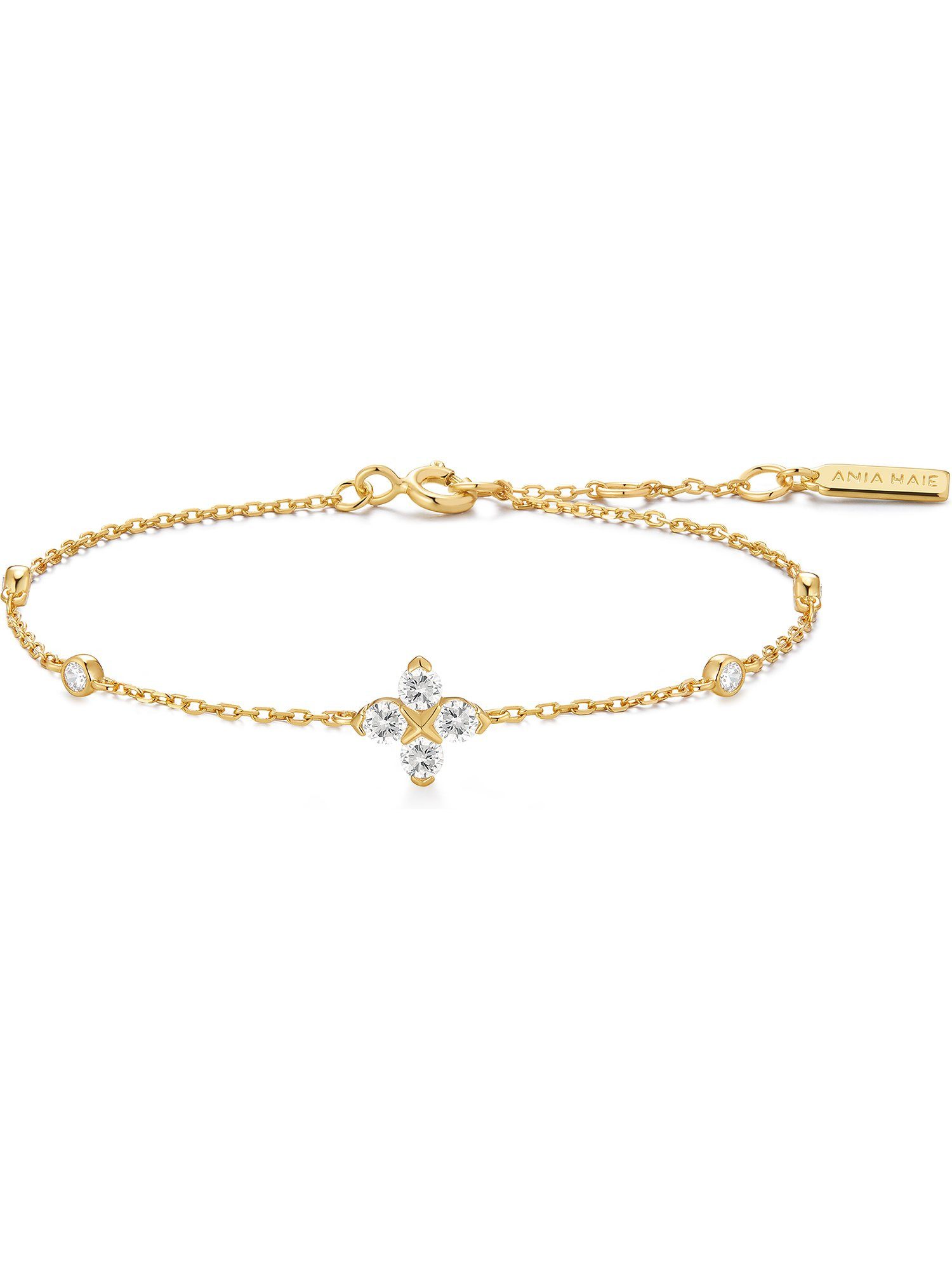 Ania Haie Armband Ania Haie Damen-Armband 925er Silber 8 Zirkonia