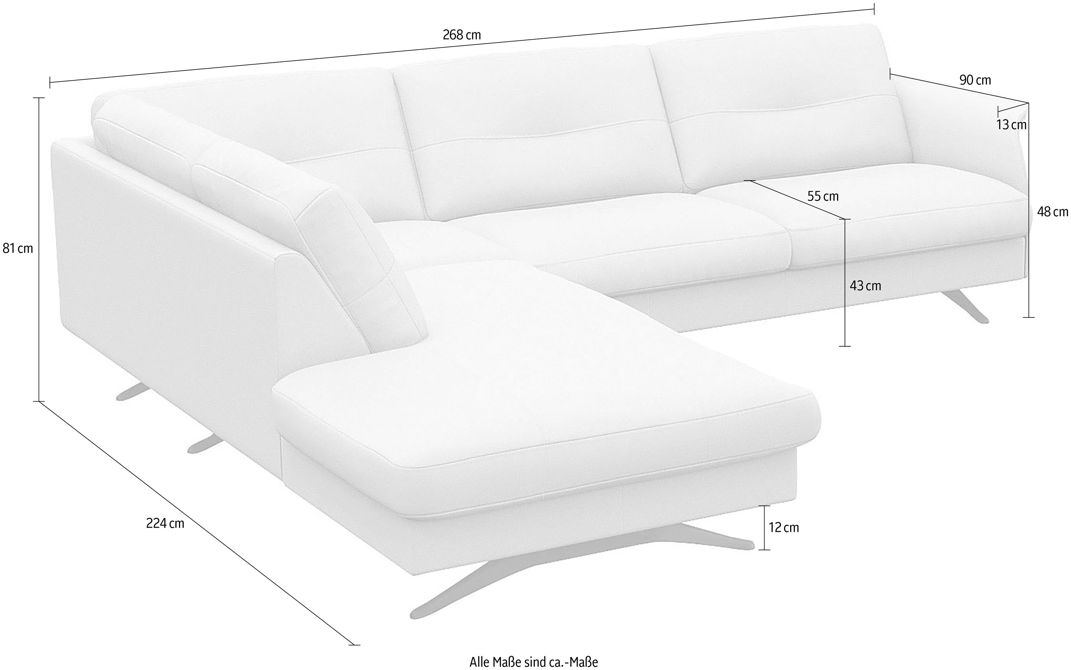 UAB Glow, FLEXLUX Ecksofa Theca Furniture