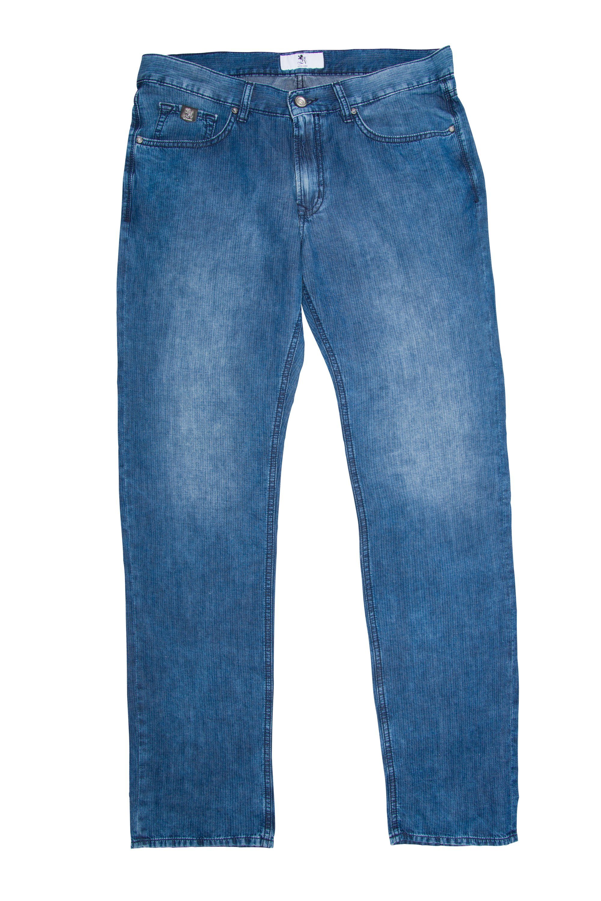 Otto Kern 5-Pocket-Jeans OTTO KERN OK 01 blue used 67001 6005.6822