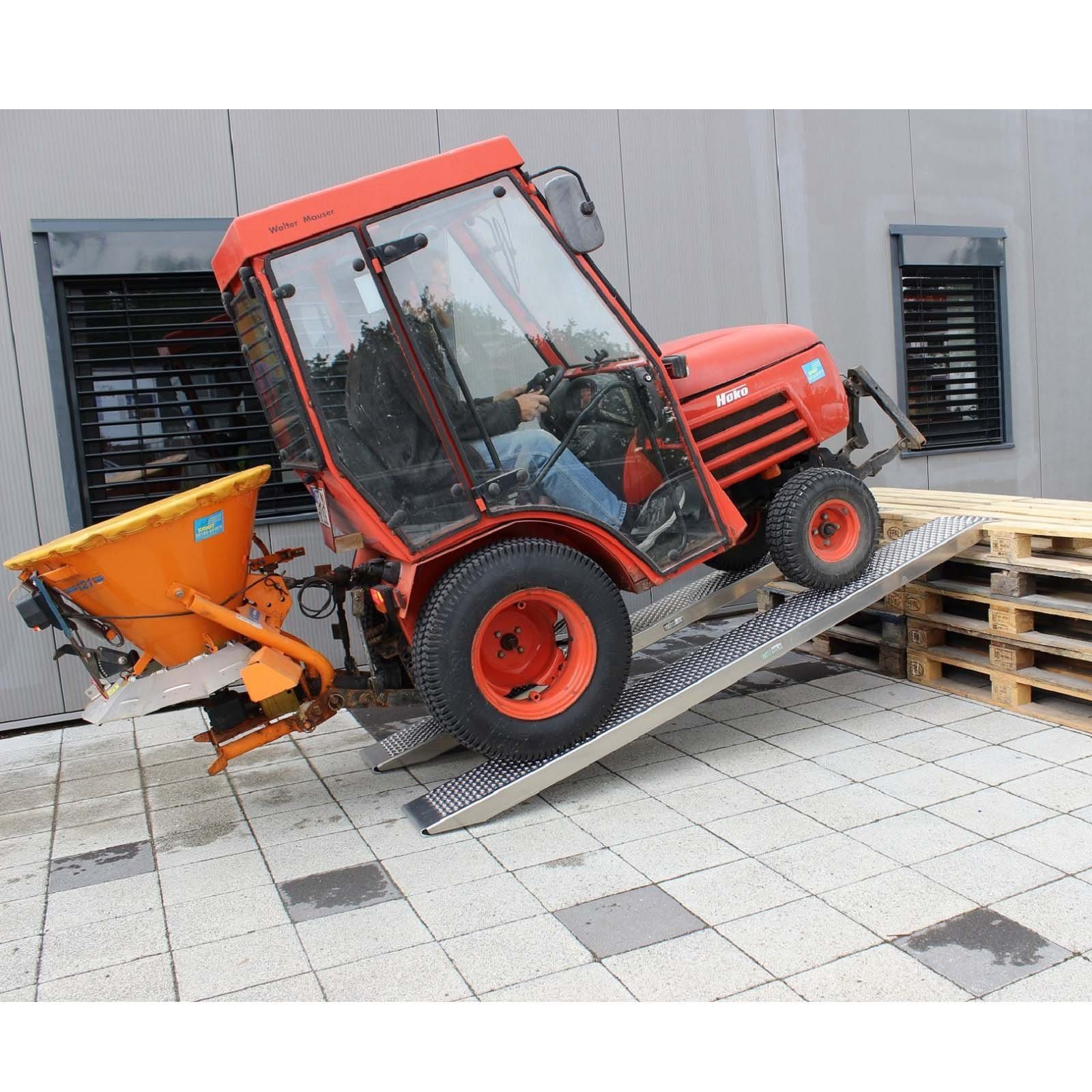 TRUTZHOLM Auffahrrampe 2 x TRUTZHOLM® Alu Auffahrrampen 250 cm