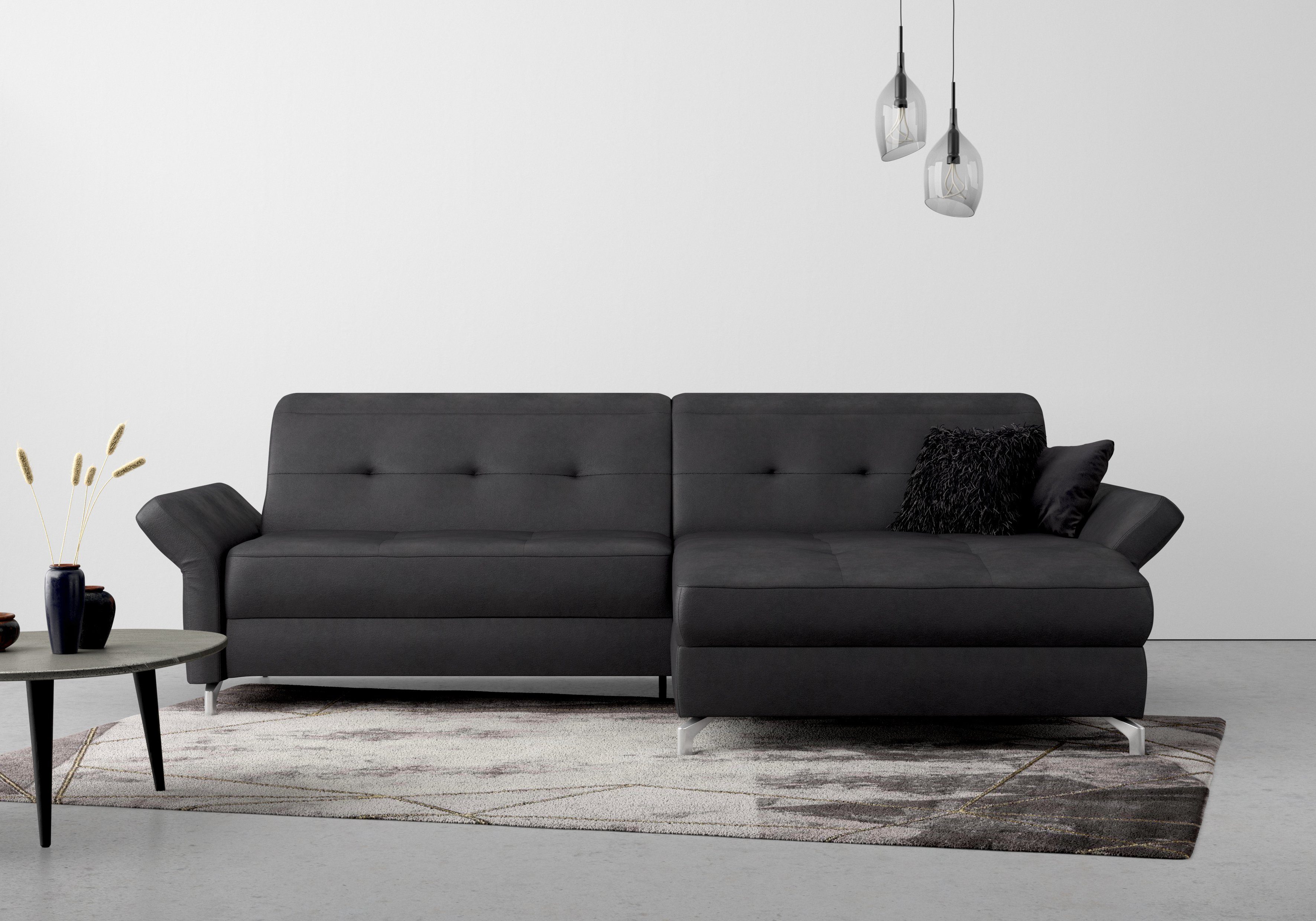 INOSIGN Ecksofa Maredo L-Form, Federkern, wahlweise günstig online kaufen
