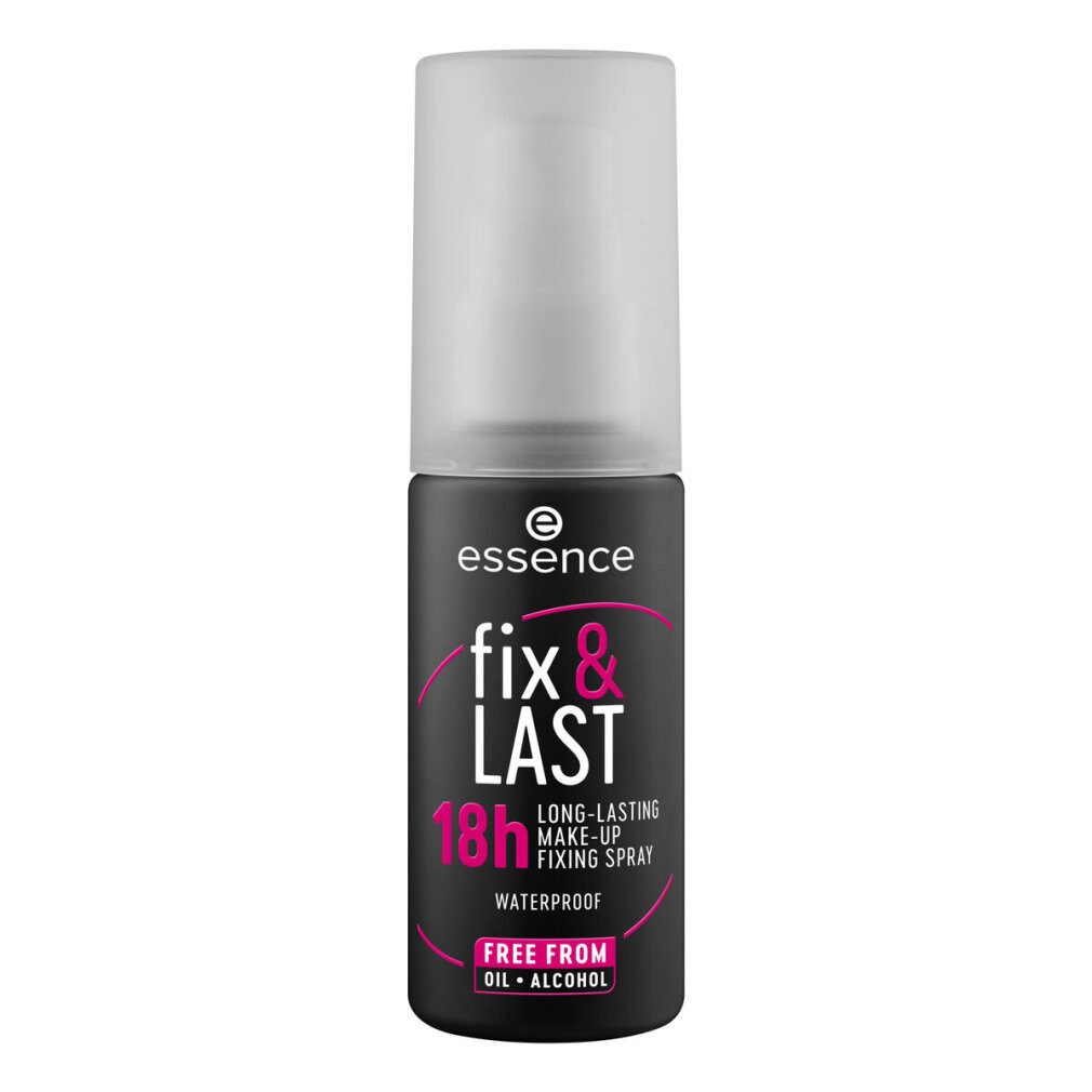 Essence Primer Fixierspray Fix & Last 18h Long-Lasting Waterproof, 50 ml