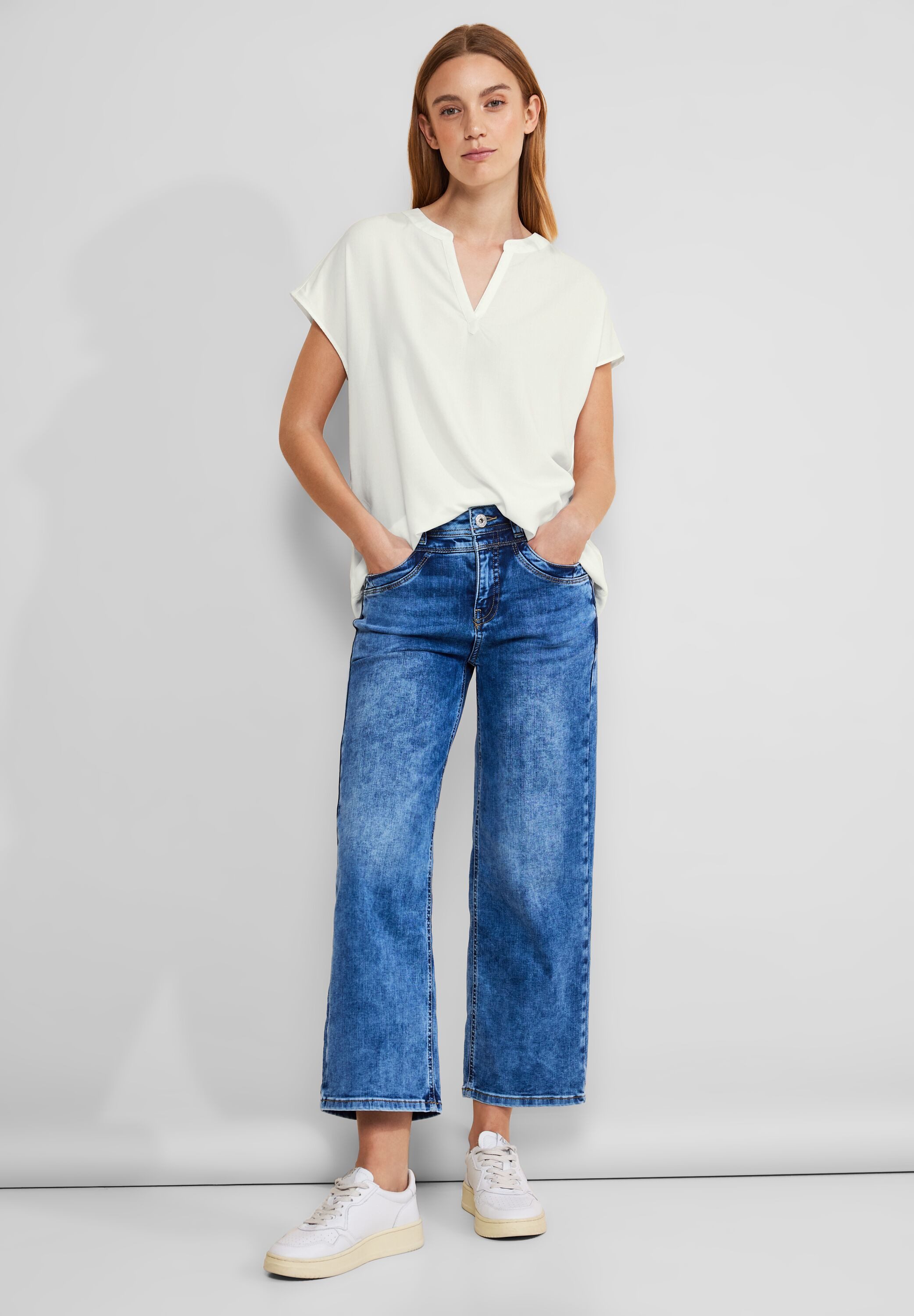 STREET ONE Shirtbluse aus softer Viskose