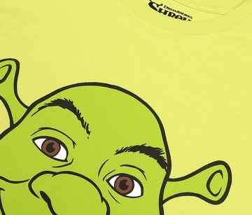 Sarcia.eu Nachthemd Shrek grünes, Damen-Nachthemd, Schlafshirt aus Baumwolle S