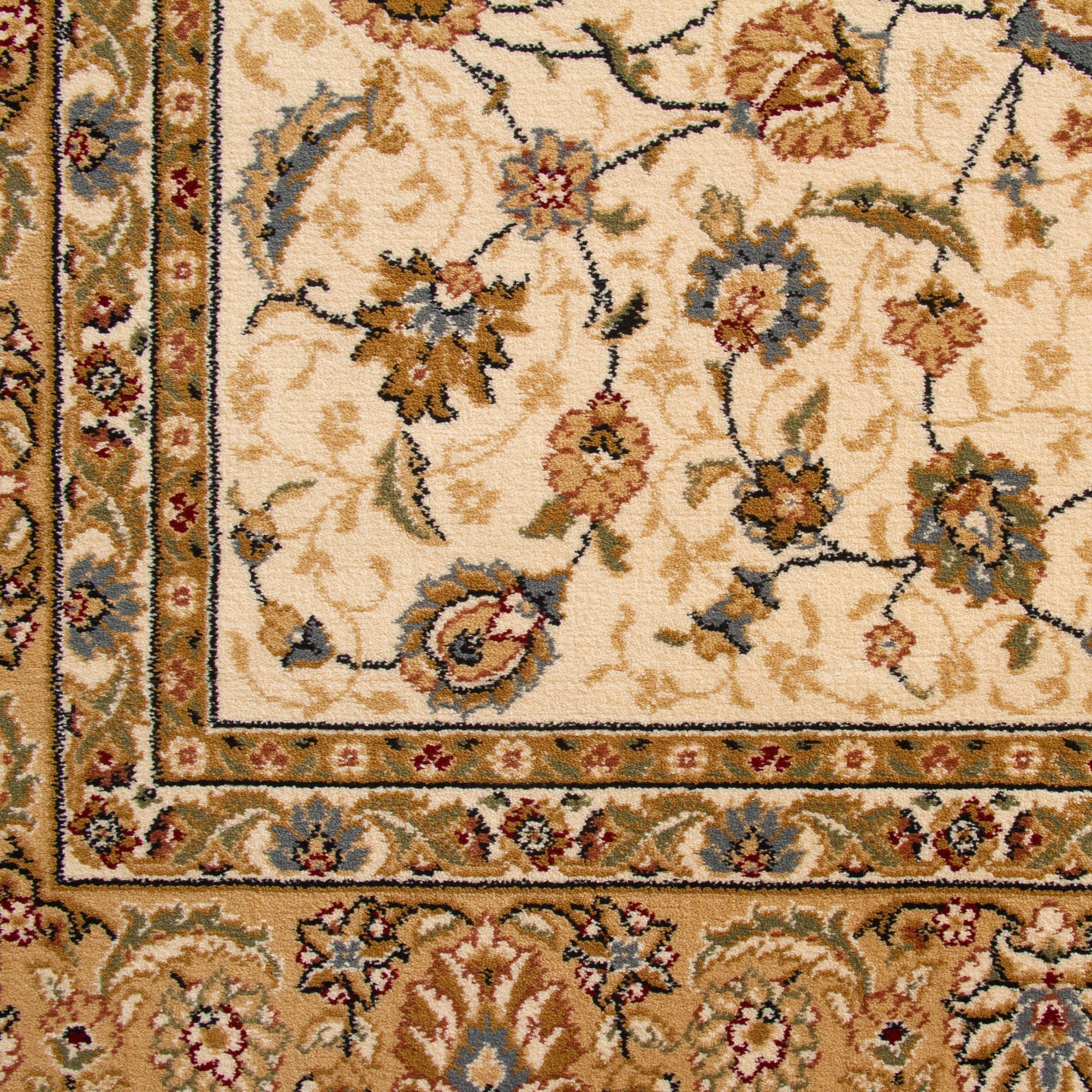 Steffensmeier Orientteppich Classical Quality Floral, Rechteckig, Höhe: 13 mm, Orientalischer Stil,Kurzflor Teppich, Hoch-Tief-Struktur