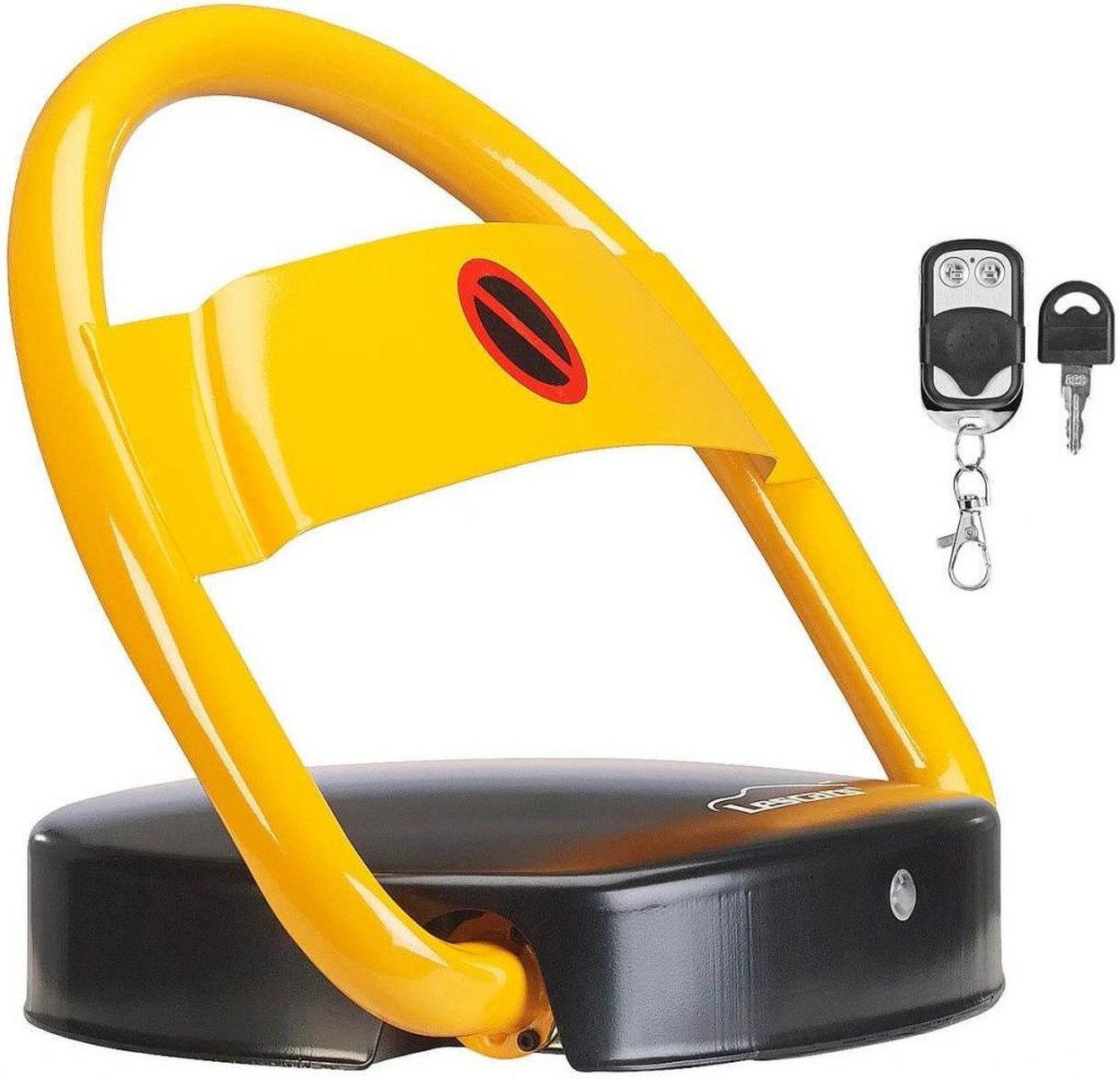 Lescars Wegfahrsperre Lescars automatischer Parkplatzwächter Parkplatzsperre, Steuerung ohne Aussteigen: Funkfernbedienung