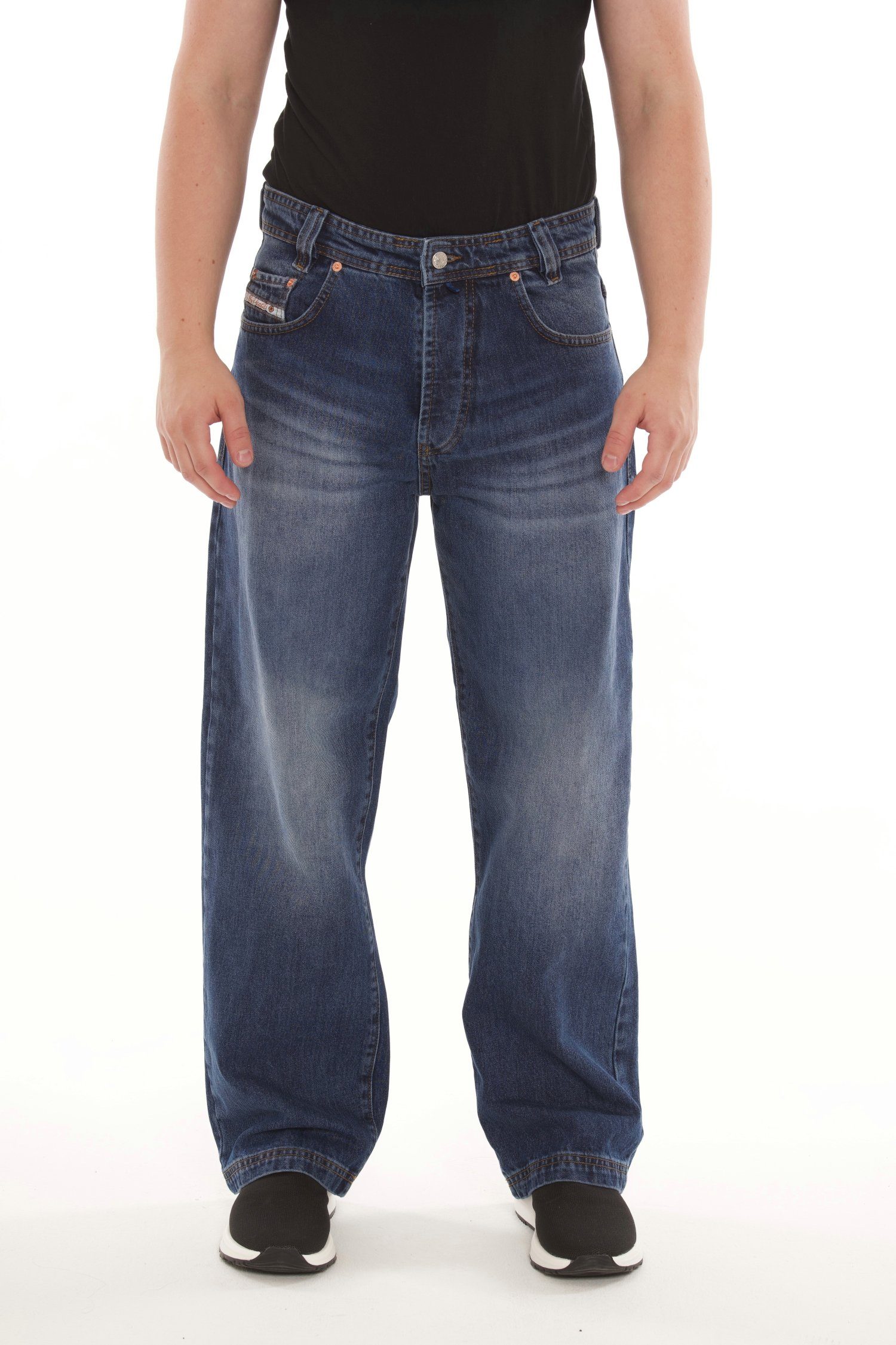 PICALDI Jeans Weite Straight Zicco Tindery Baggy Fit, 474 Schnitt Gerader Leg, Jeans lässiger