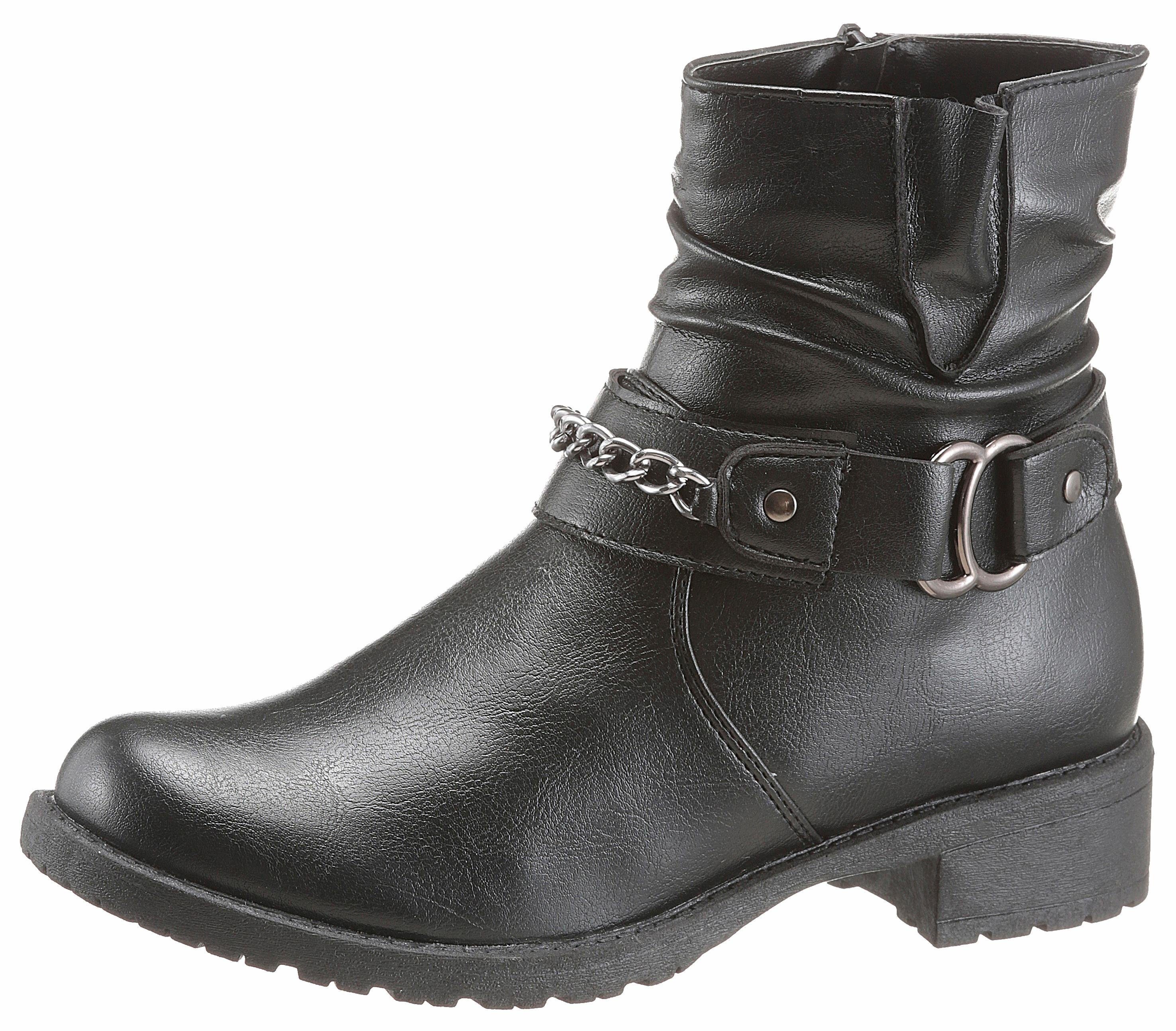 CITY WALK Bikerboots mit Zierkette online kaufen CITY WALK Bikerboots mit Zierkette online kaufen