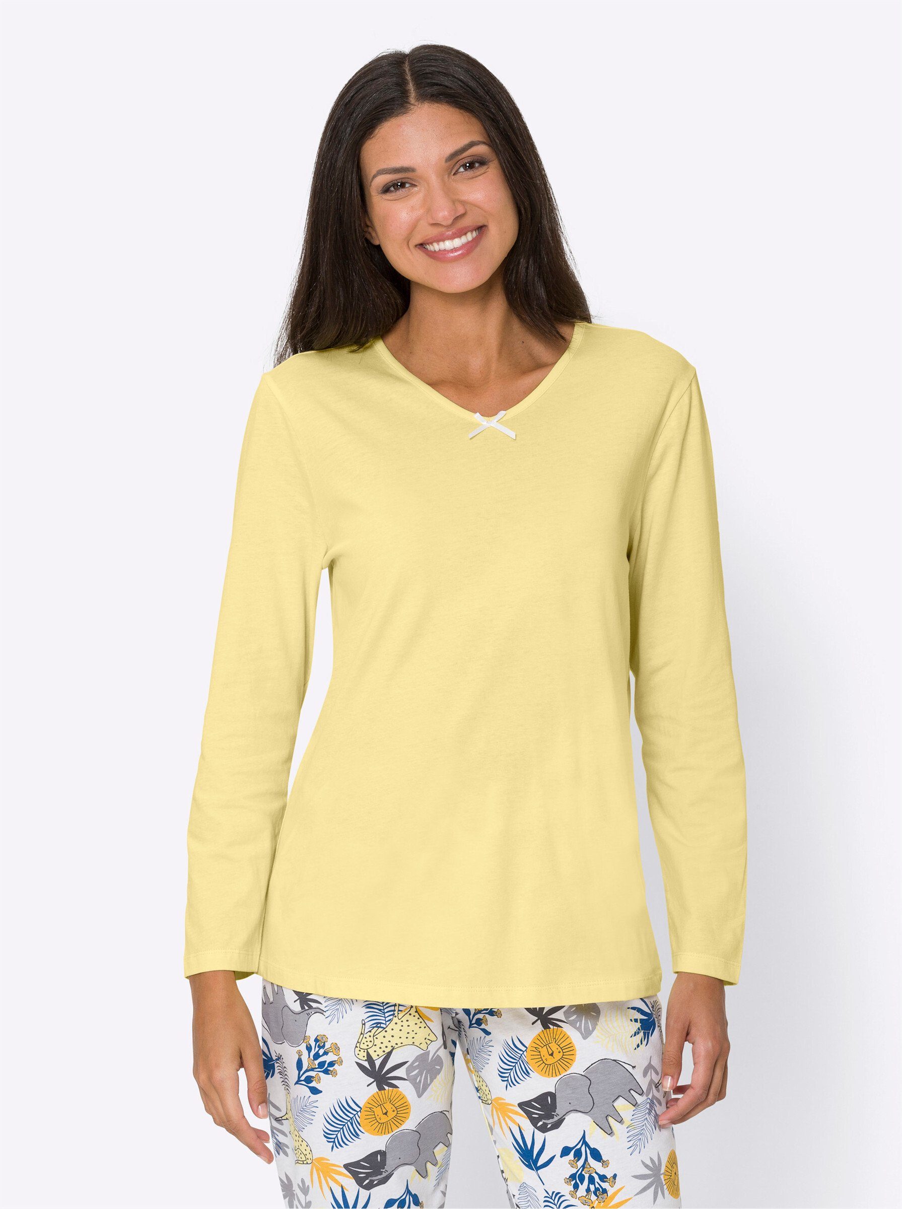 Sieh an! Schlafanzug Schlafanzugshirt . günstig online kaufen