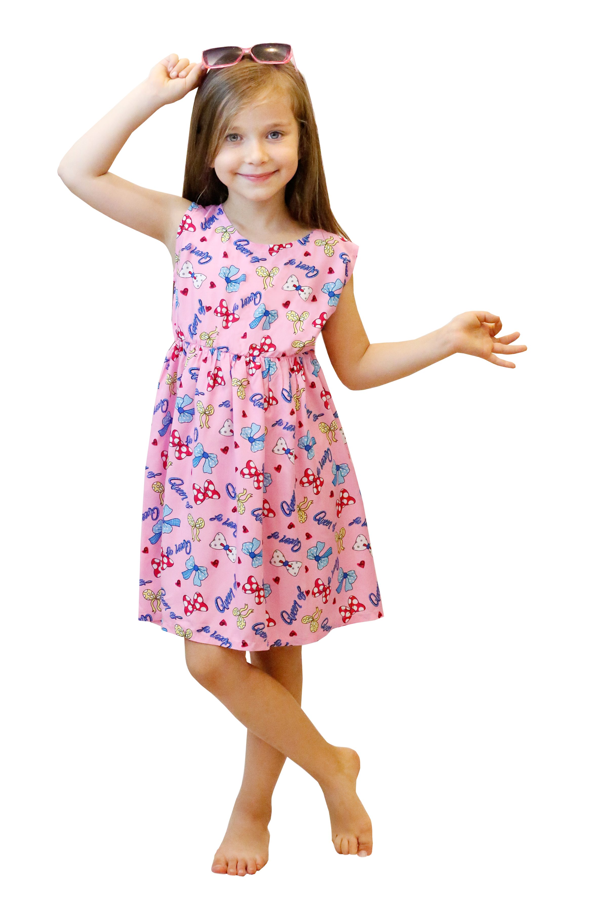 Matissa & Dad Jerseykleid Matissa Jerseykleid für Mädchen Queen | Sommerkleider
