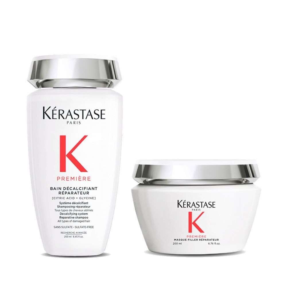 Kérastase Haarpflege-Set Kérastase Première Set Shampoo Maske Reparatur Geschädigtes Haar, 2-tlg., reichhaltig