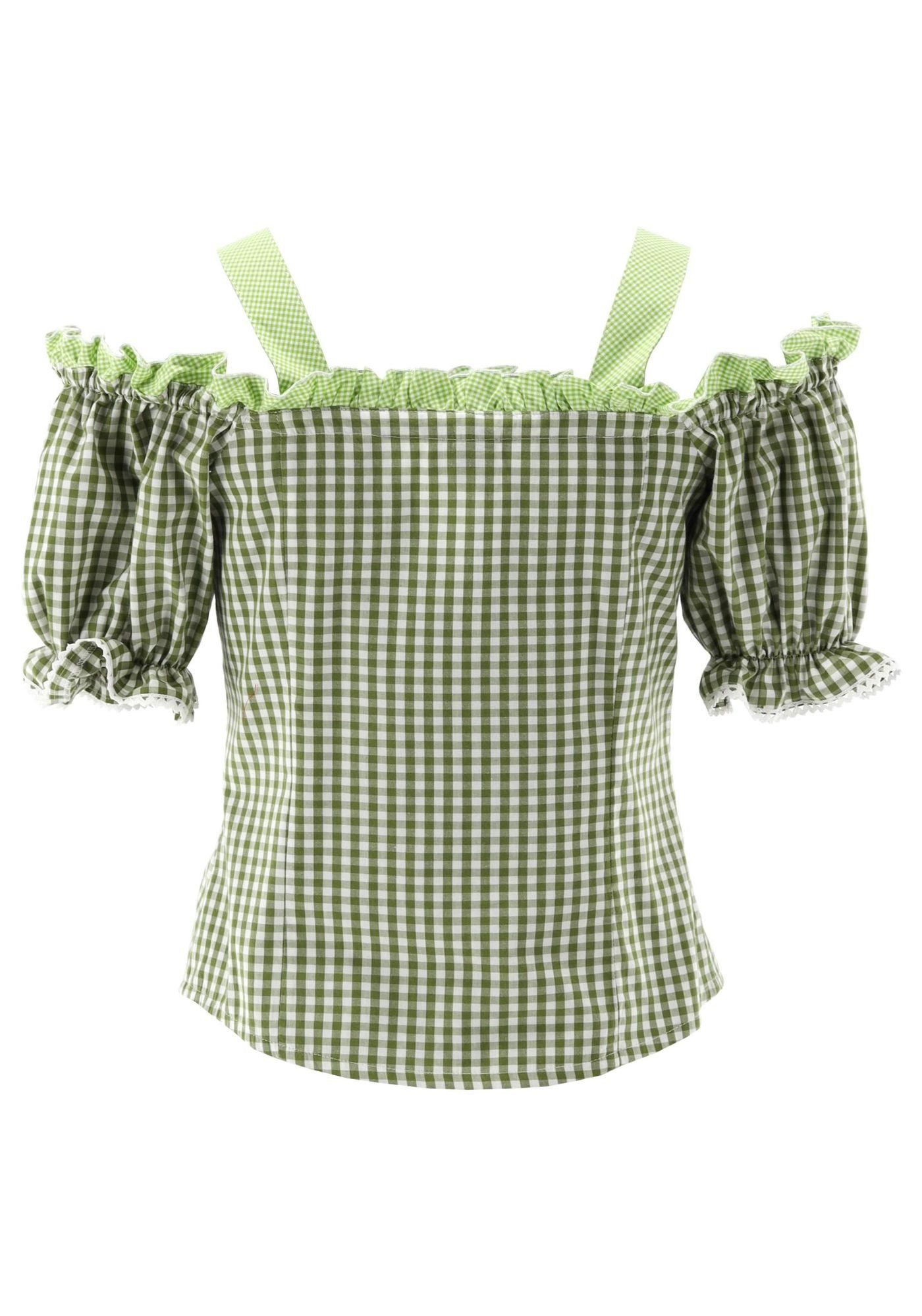 OS Trachten Trachtenbluse Ximira Tailliert, Bluse günstig online kaufen