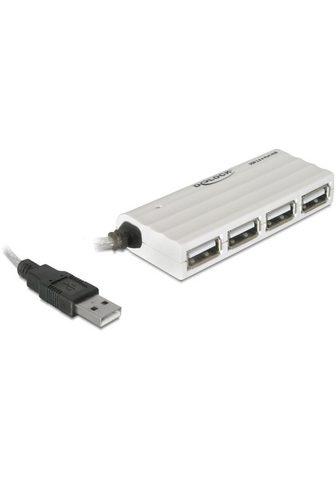 DELOCK Ключ USB 2.0 »Externer Hub 4 Por...