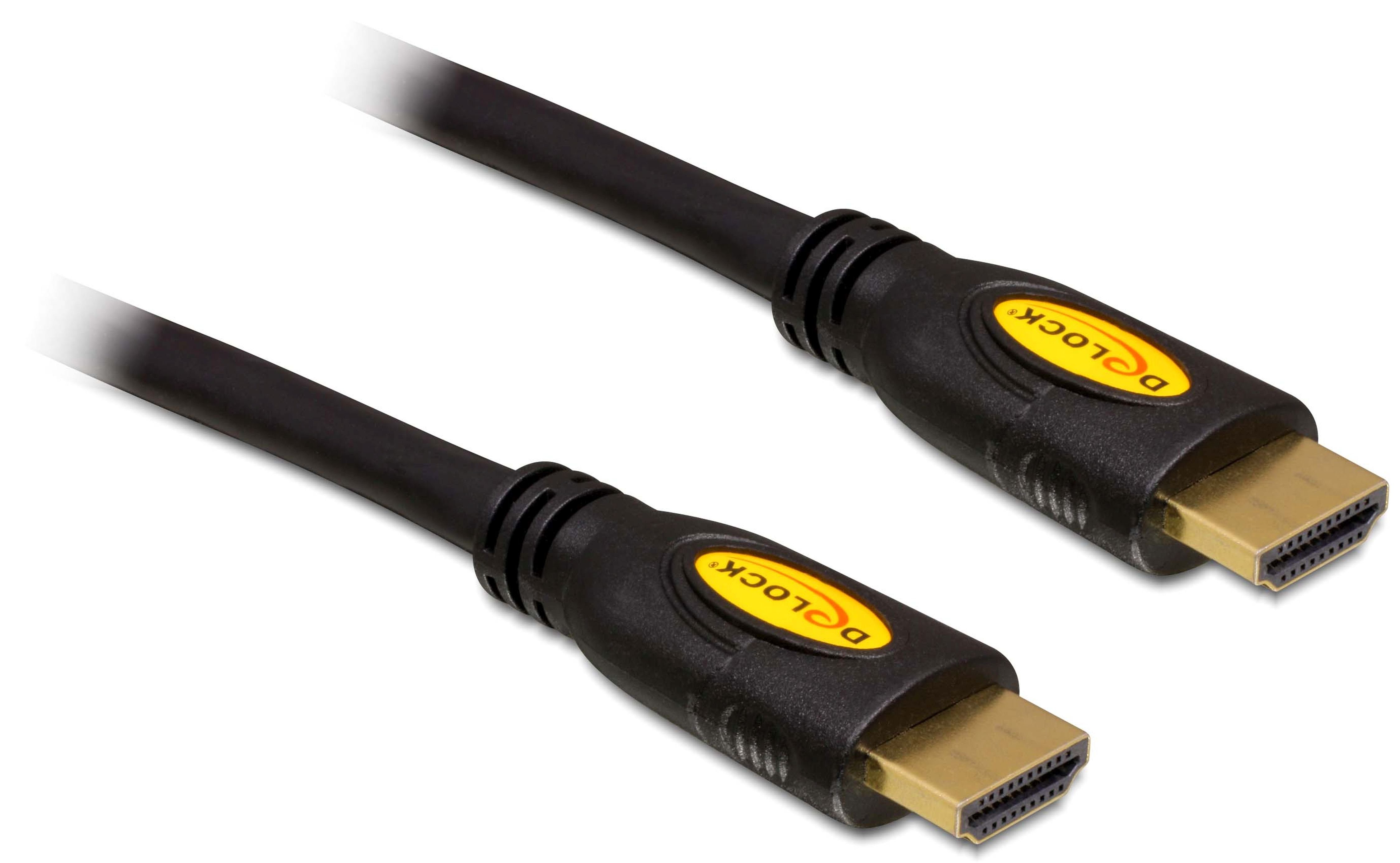 Image of Delock Kabel High Speed HDMI mit Ethernet »HDMI-A Stecker auf HDMI-AStecker 4K 2,0 m«