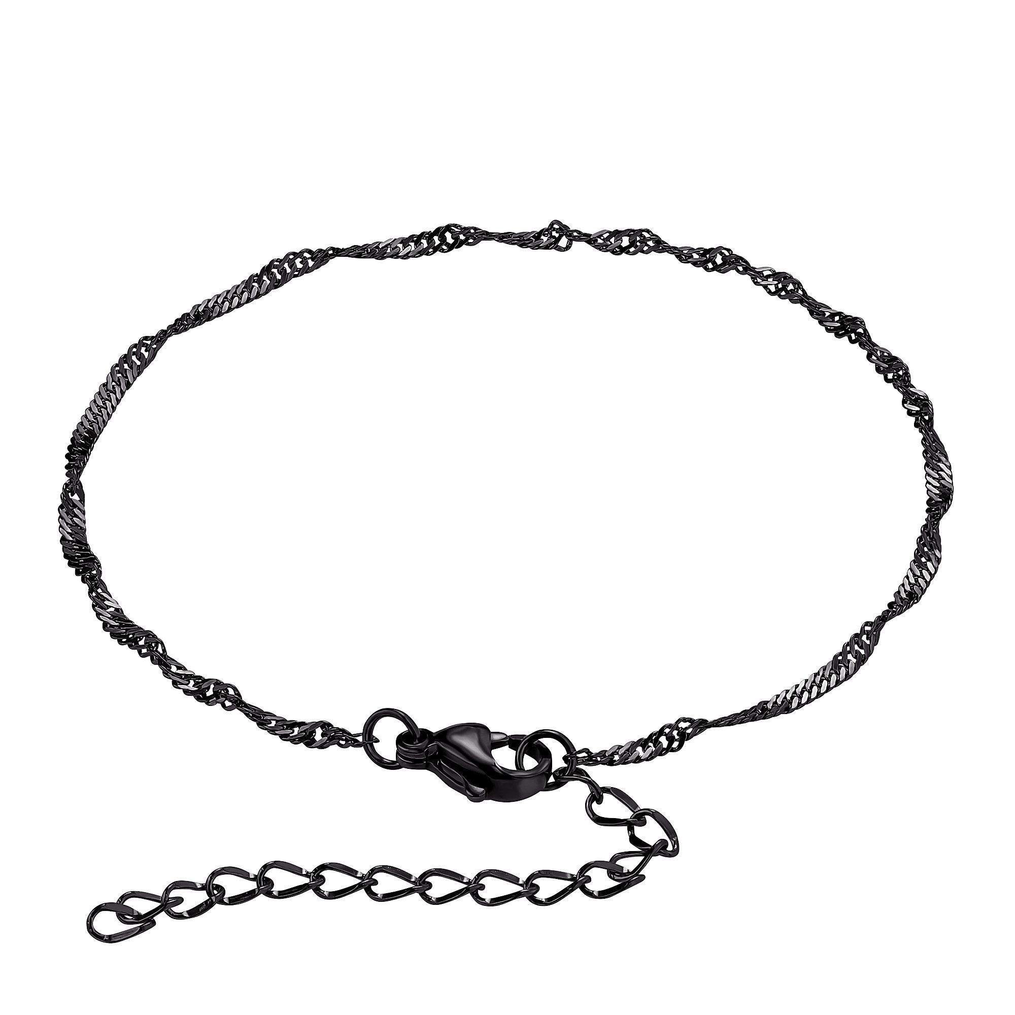 Heideman Armband inkl. schwarz Geschenkverpackung), farben Armkette für (Armband, Meikel Männer