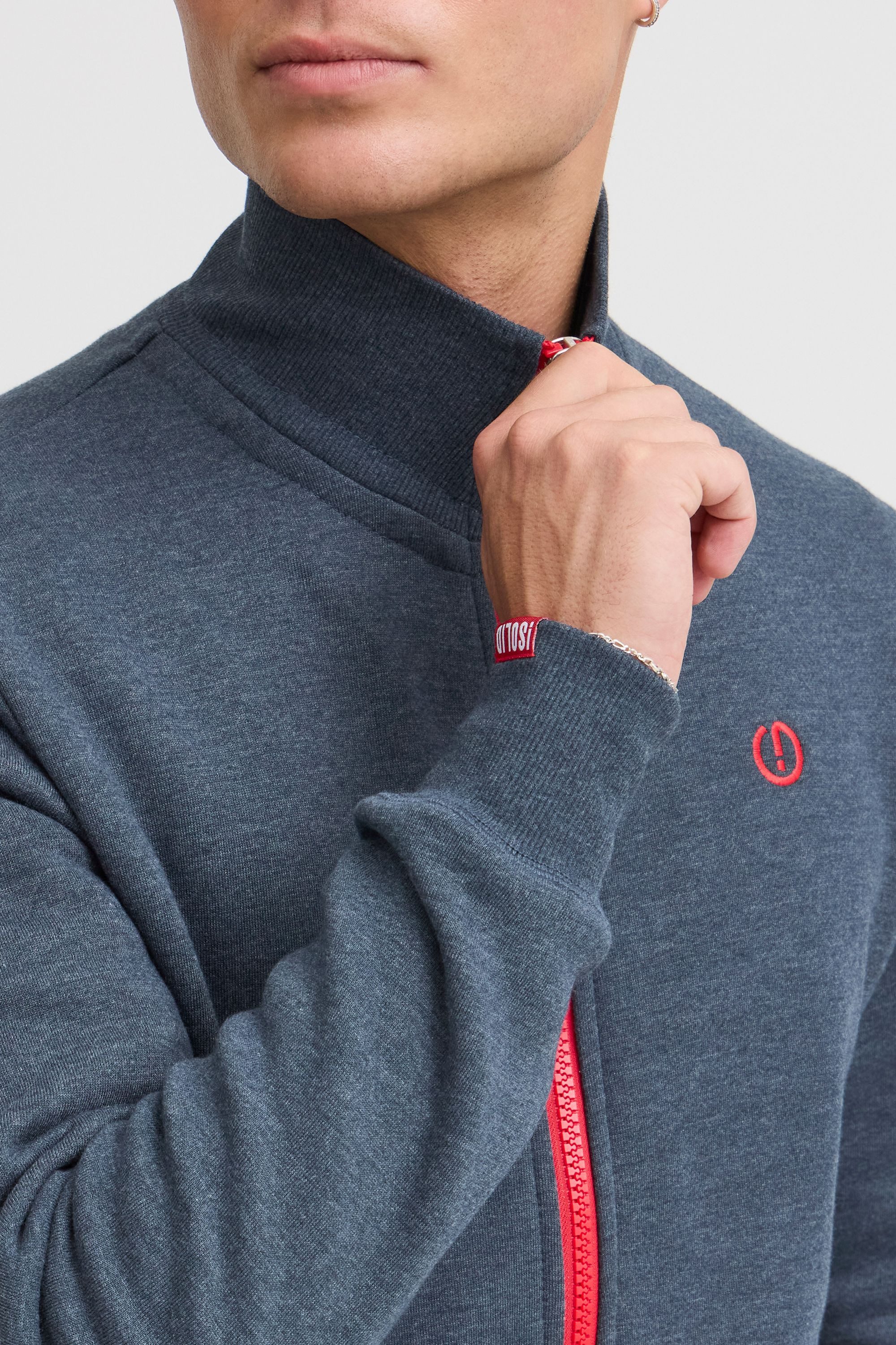 !Solid Sweatjacke SDBennTrack Sweatshirtjacke mit Stehkragen