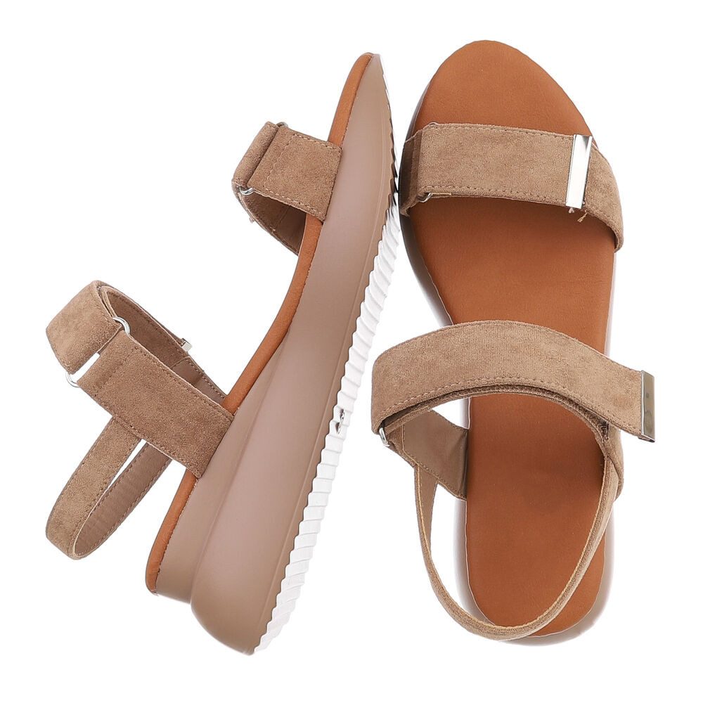 Ital-Design Damen Sandalen mit breiten Riemen günstig online kaufen