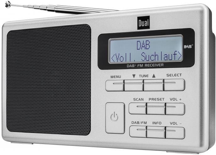 Dual DAB 70, Portables DAB(+) / UKW Radio mit Akku Radio Digitalradio ...