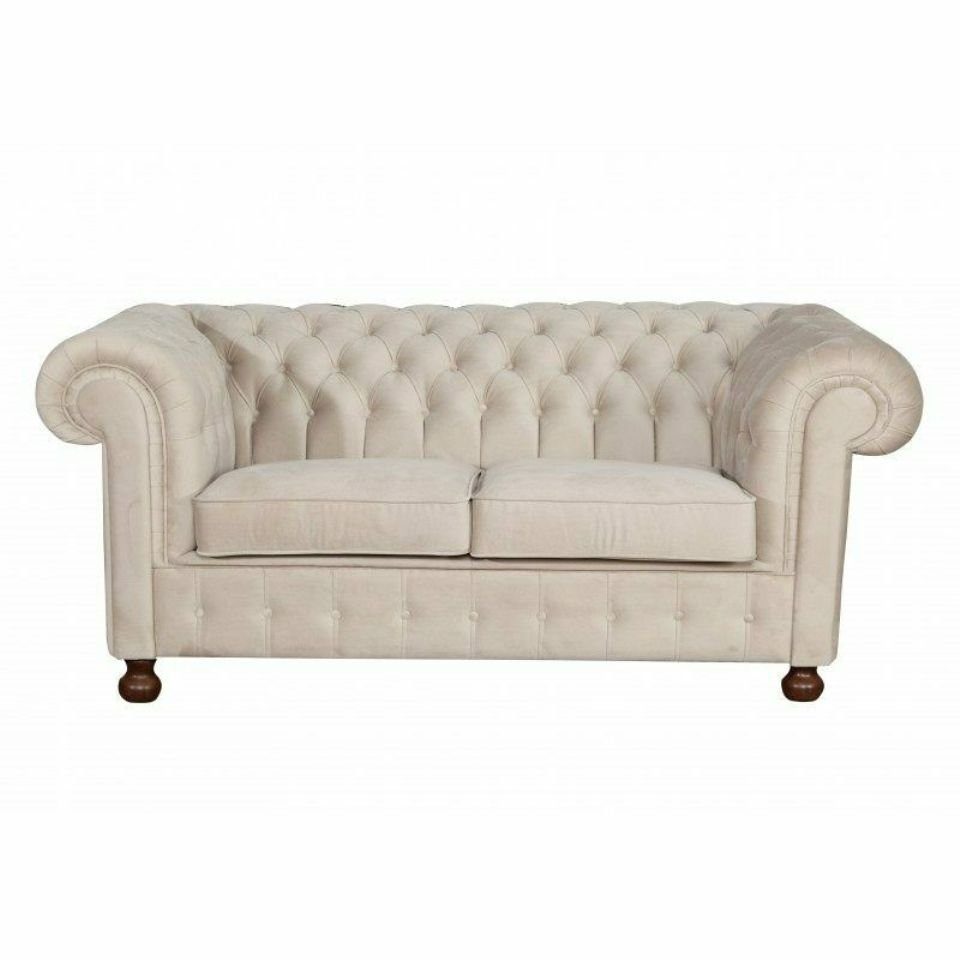 JVmoebel Sofa Chesterfield Sofa 2 Sitzer Couch Polster Sofas Couchen Sitz, Made in Europe