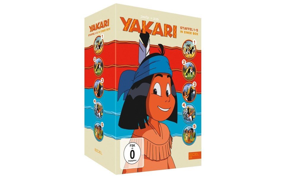 DVD Yakari Staffelbox 1-5