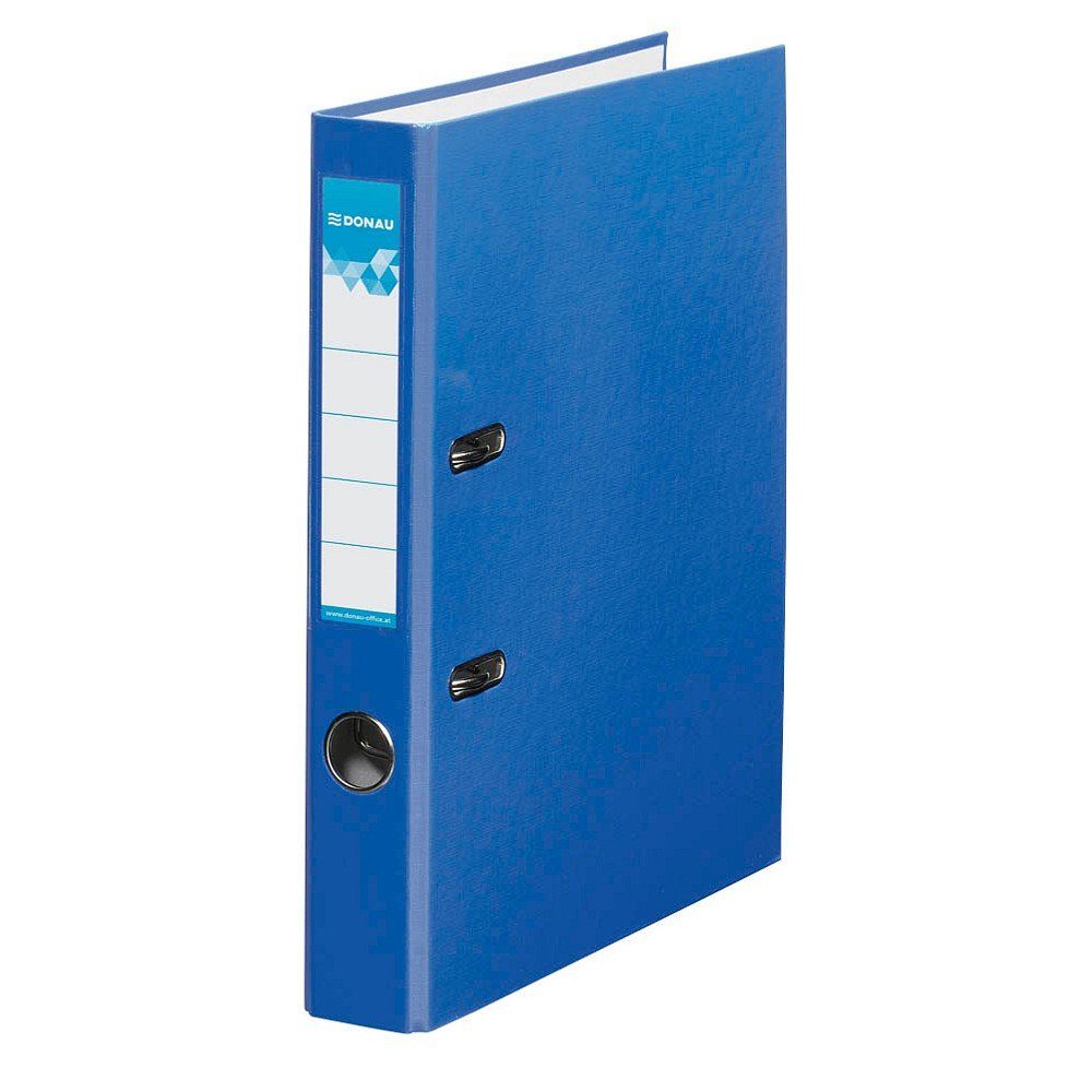 DONAU Schubladenbox 10x DONAU 3950001-10 Klassik Ordner blau Karton 5,0 cm DIN A4