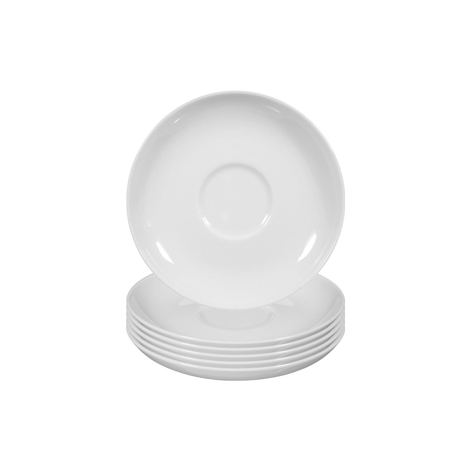Seltmann Weiden Untertasse Rondo/Liane Kombi-Untertassen ø 14,7 cm 6er Set, (6 St)