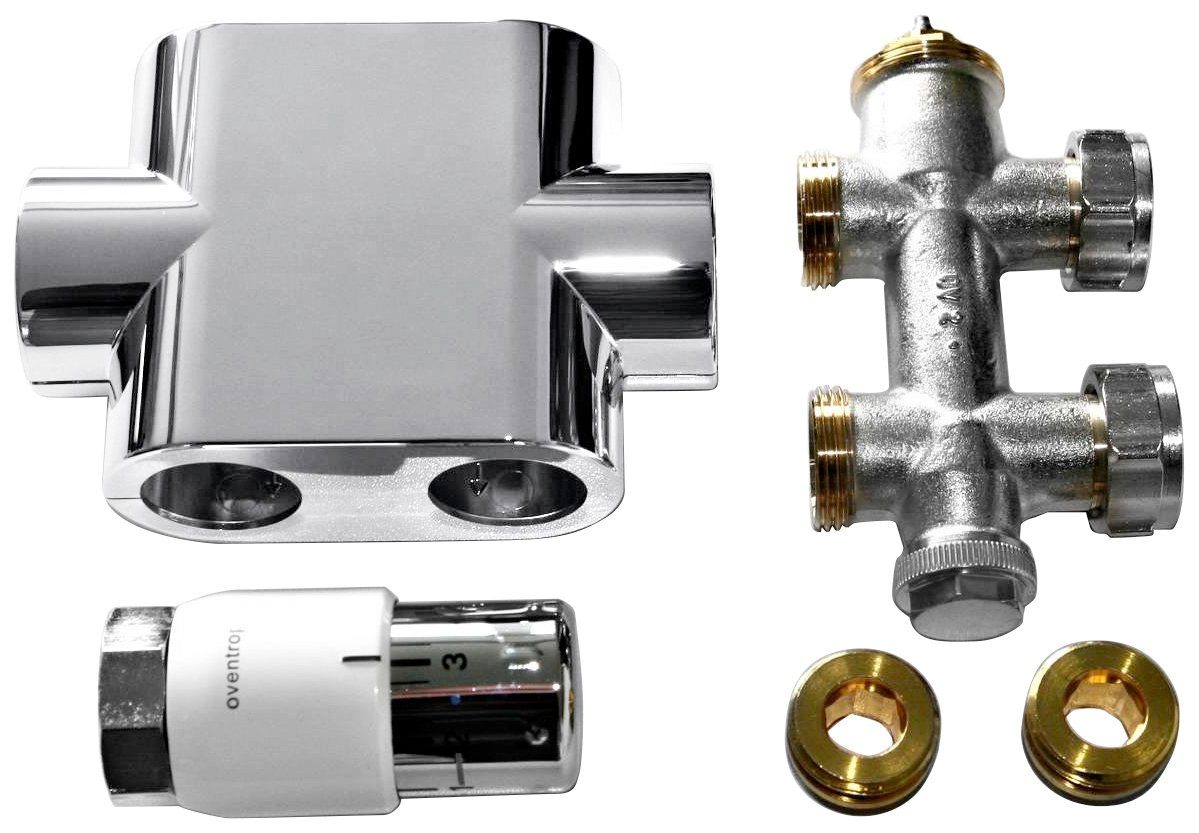 SZ METALL Heizkörperthermostat Durchgangsanschluss »Universal«, chrom