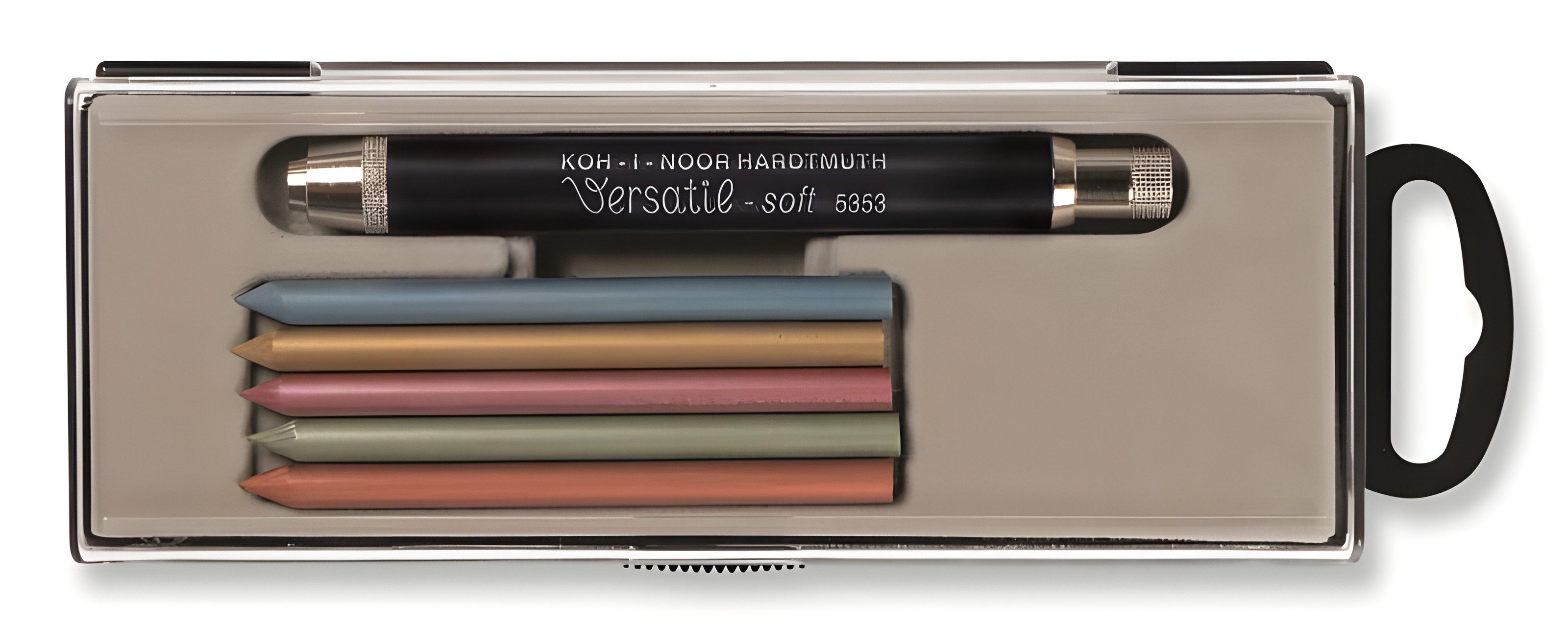 KOH-I-NOOR Druckbleistift KOH Druckbleistift Versatil Soft 5,6 mm x80 mm Set