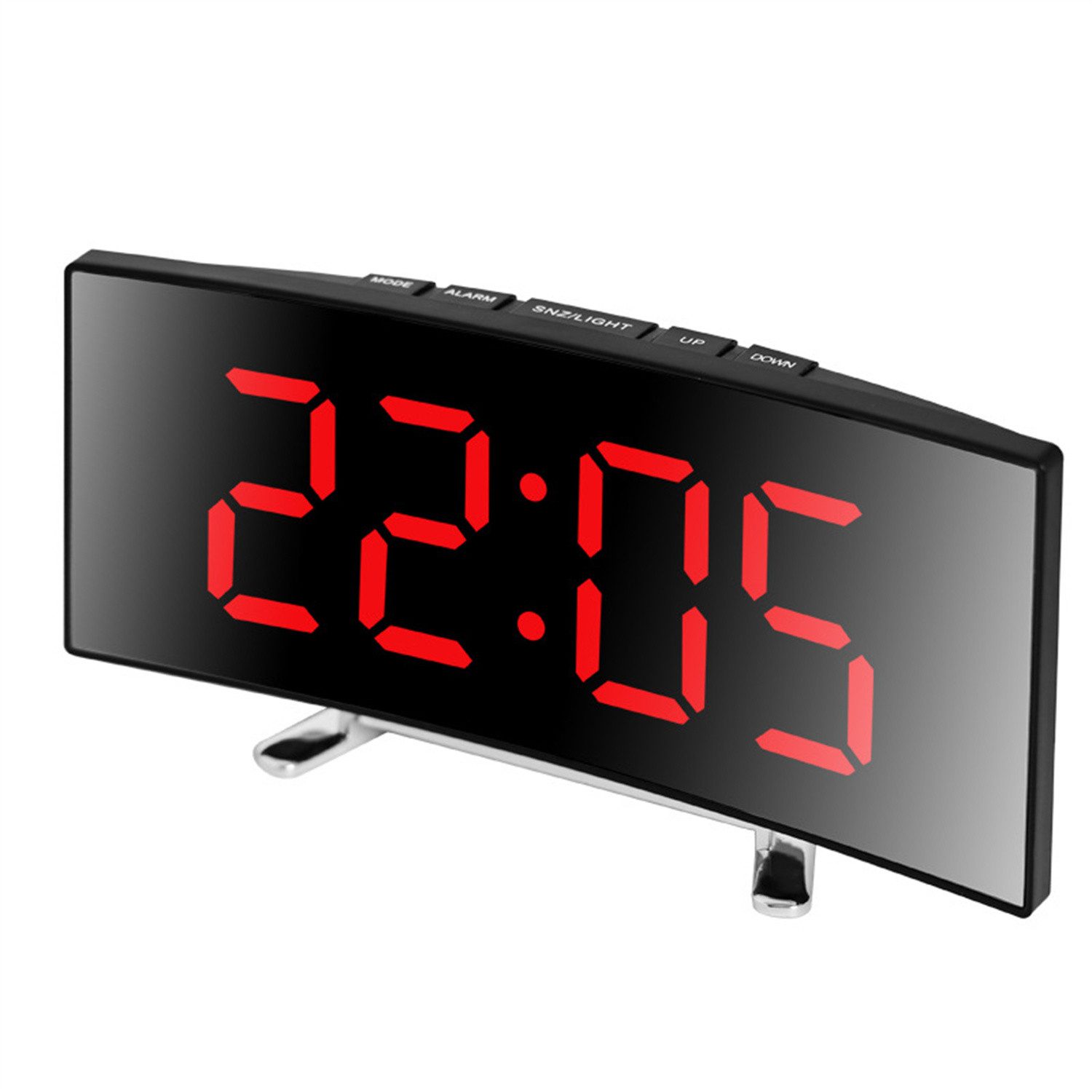 Wecker Wecker LED-Digitaler Wecker,Snooze, LED-Display,Tischuhr