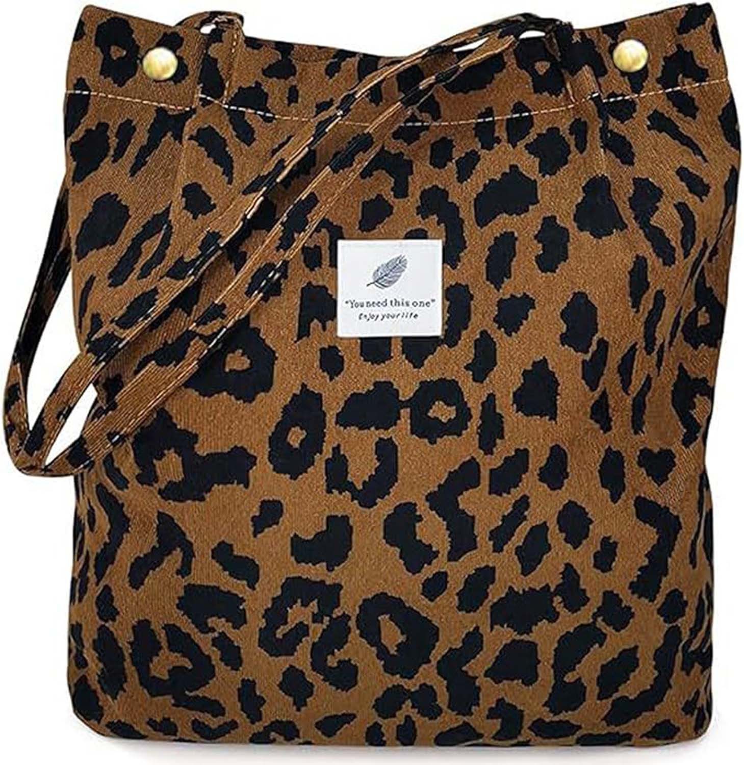 Zaewry Schultertasche Umhängetasche Damen Groß, Cord Tasche Tote Bag
