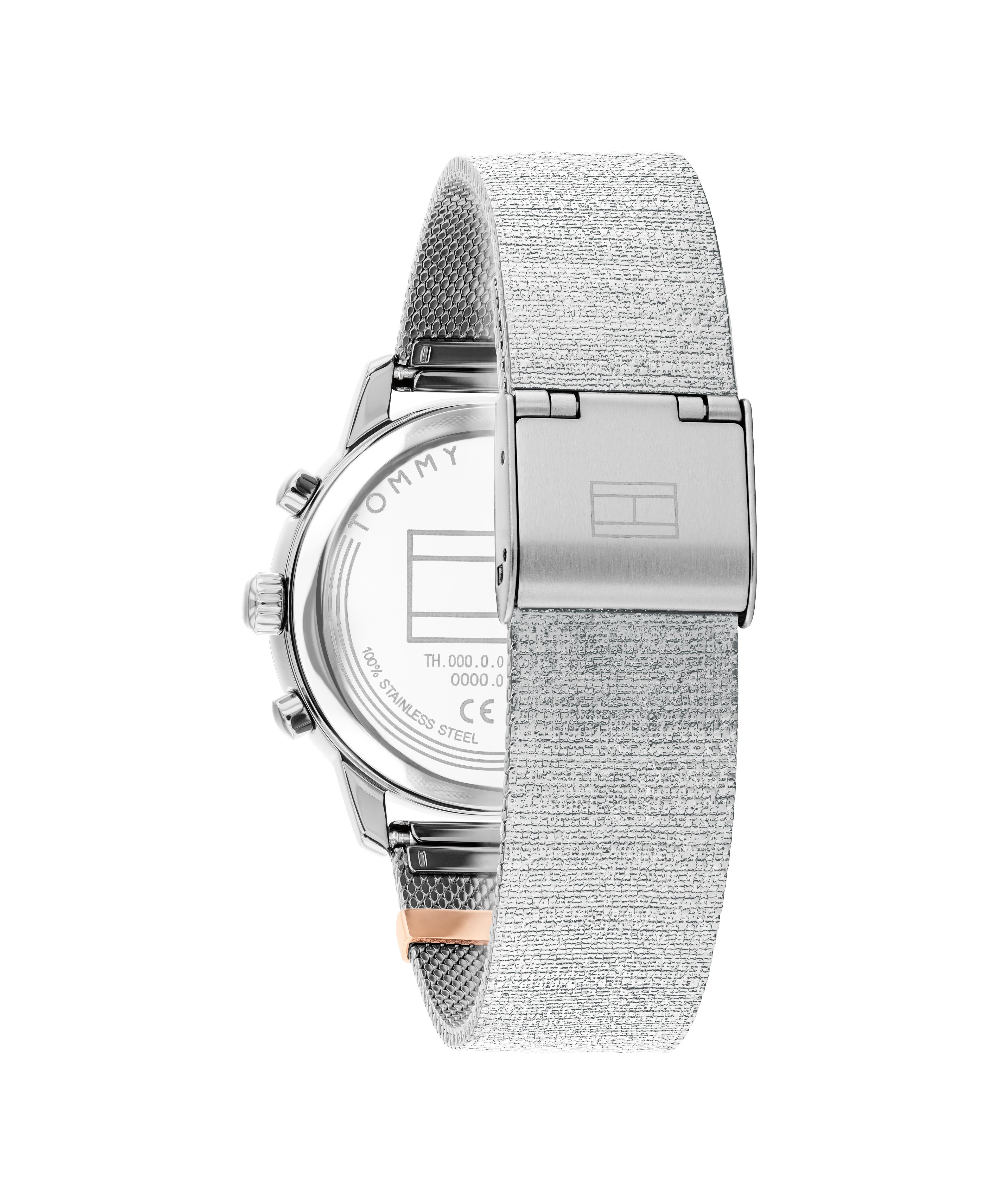 Tommy Hilfiger Multifunktionsuhr BLAKE 1782806, Quarzuhr, Armbanduhr, Damenuhr, Edelstahlarmband, analog