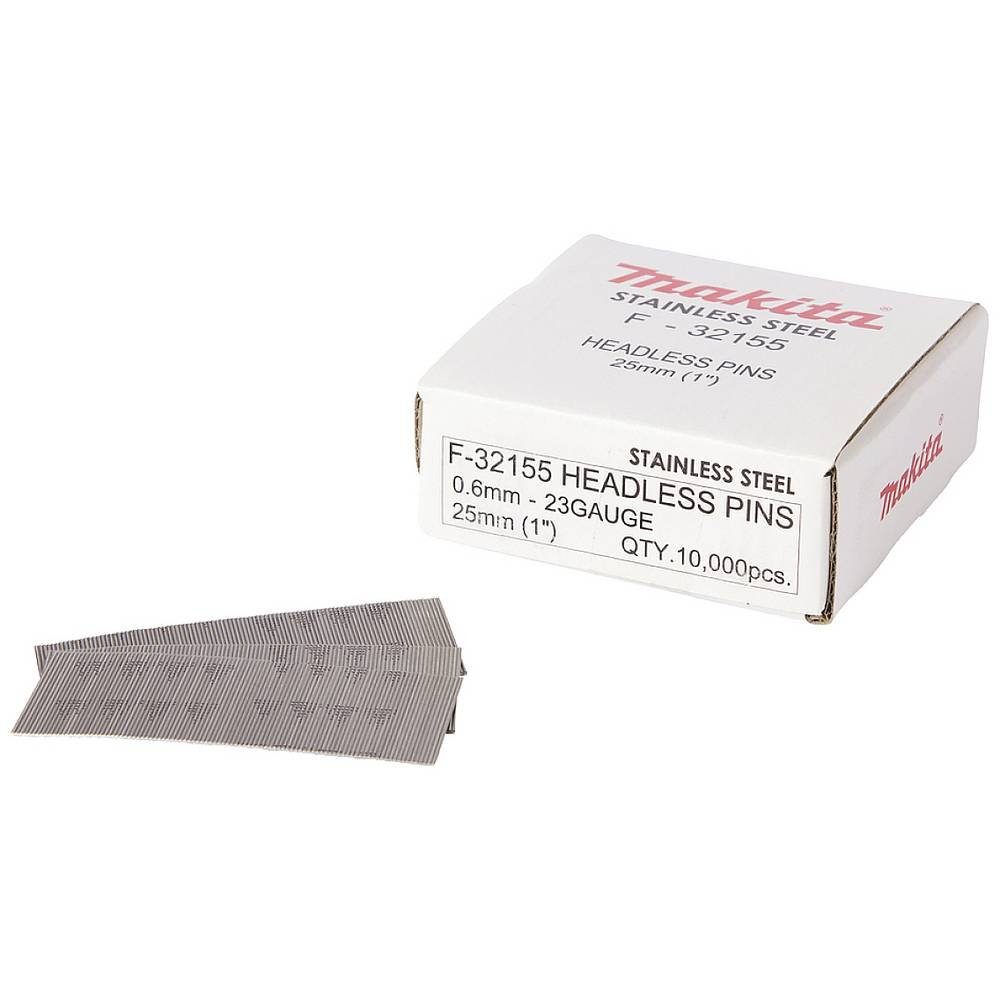 Makita Nagler Stift 0.6x25mm INOX F-32155