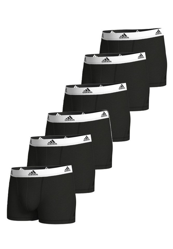 adidas Sportswear Retro Boxer 6er Pack Active Flex Cotton (Spar-Set, 6-St)  Retro Short / Pant - Baumwolle - Ohne Eingriff -